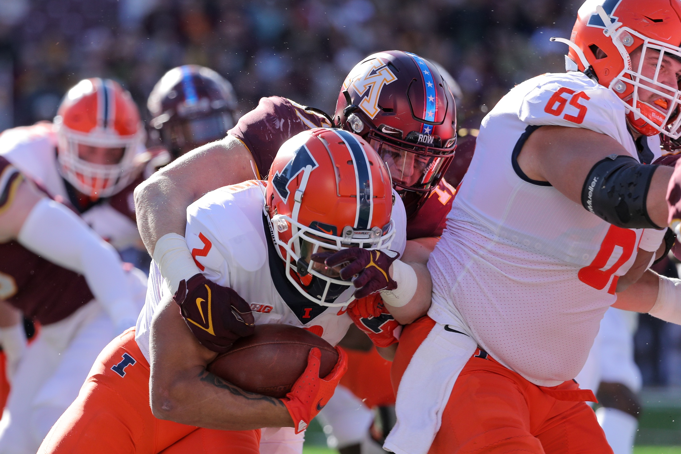 college football picks Chase Brown illinois fighting illini predictions best bet odds