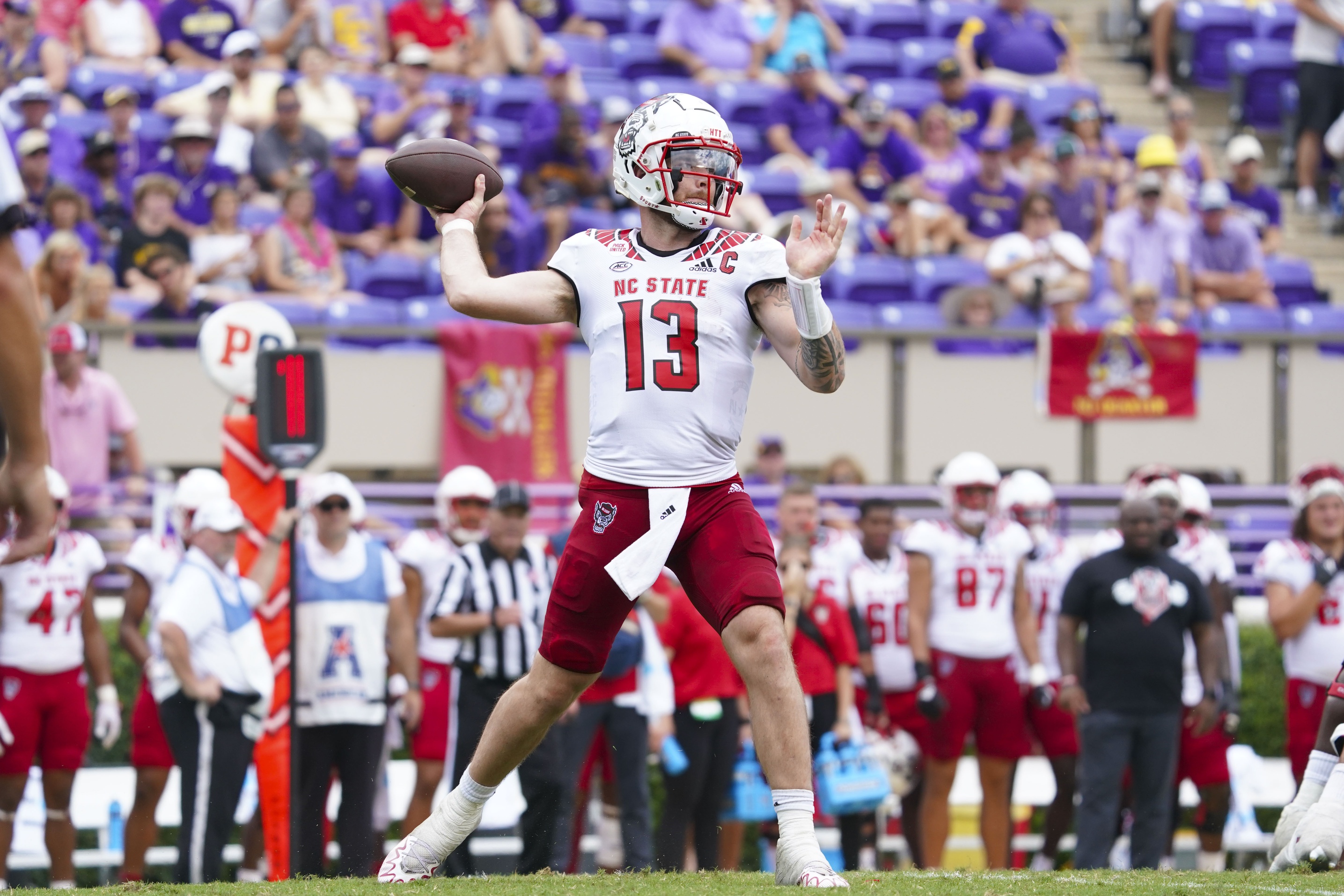 college football picks Devin Leary nc state wolfpack predictions best bet odds