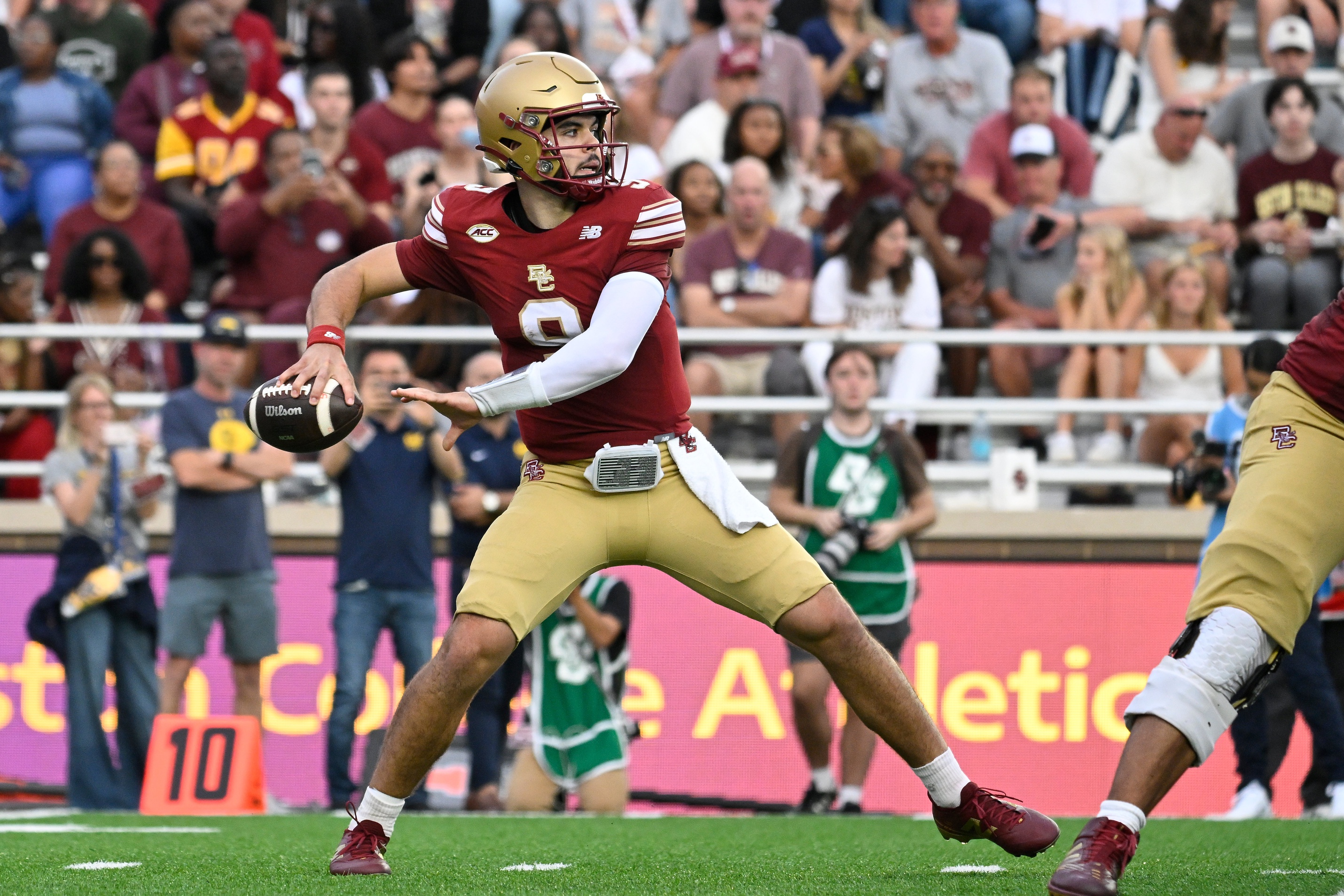 college football picks Dylan Lonergan Boston College Eagles predictions best bet odds