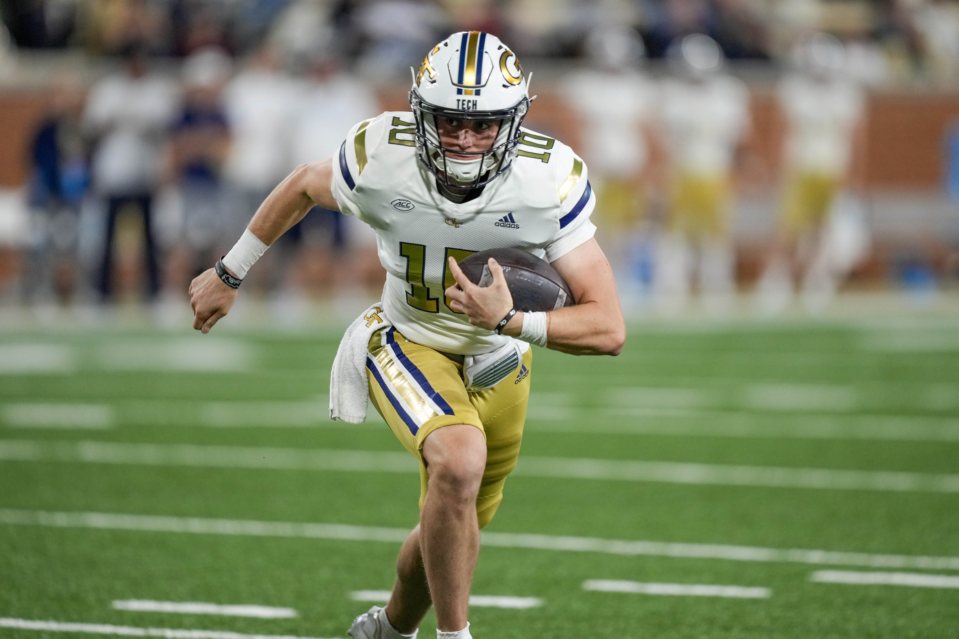 college football picks Haynes King Georgia Tech Yellow Jackets predictions best bet odds