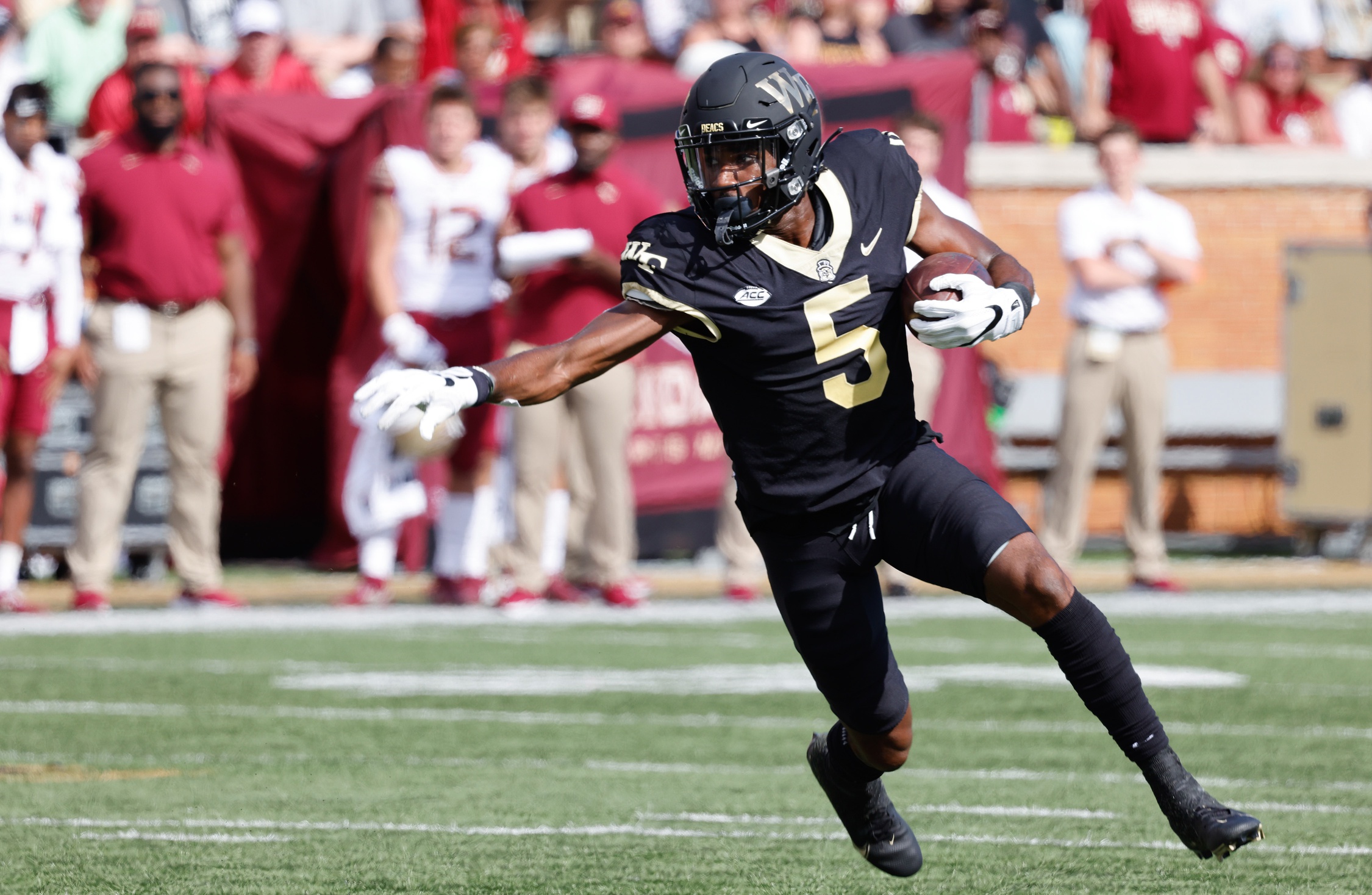 college football picks Jaquarii Roberson wake forest demon deacons predictions best bet odds