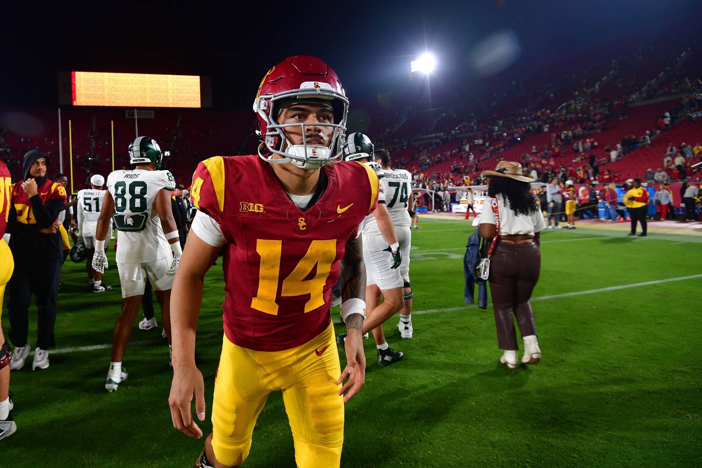 college football picks Jayden Maiava USC Trojans predictions best bet odds