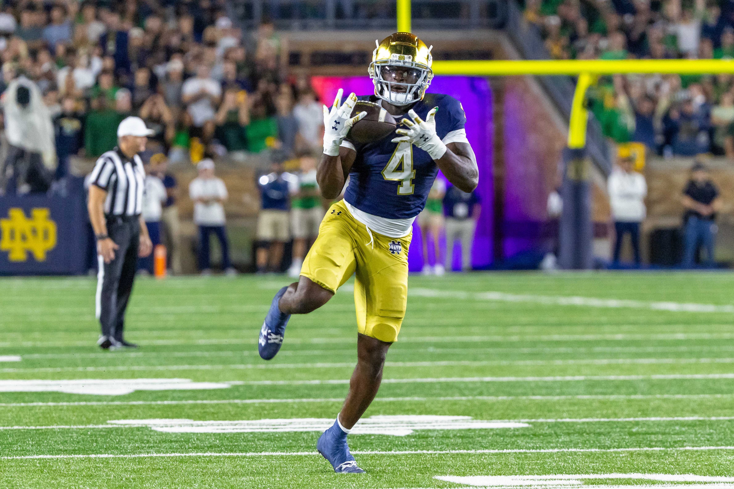 College Football Insights: Jeremiyah Love and Notre Dame Fighting Irish Predictions