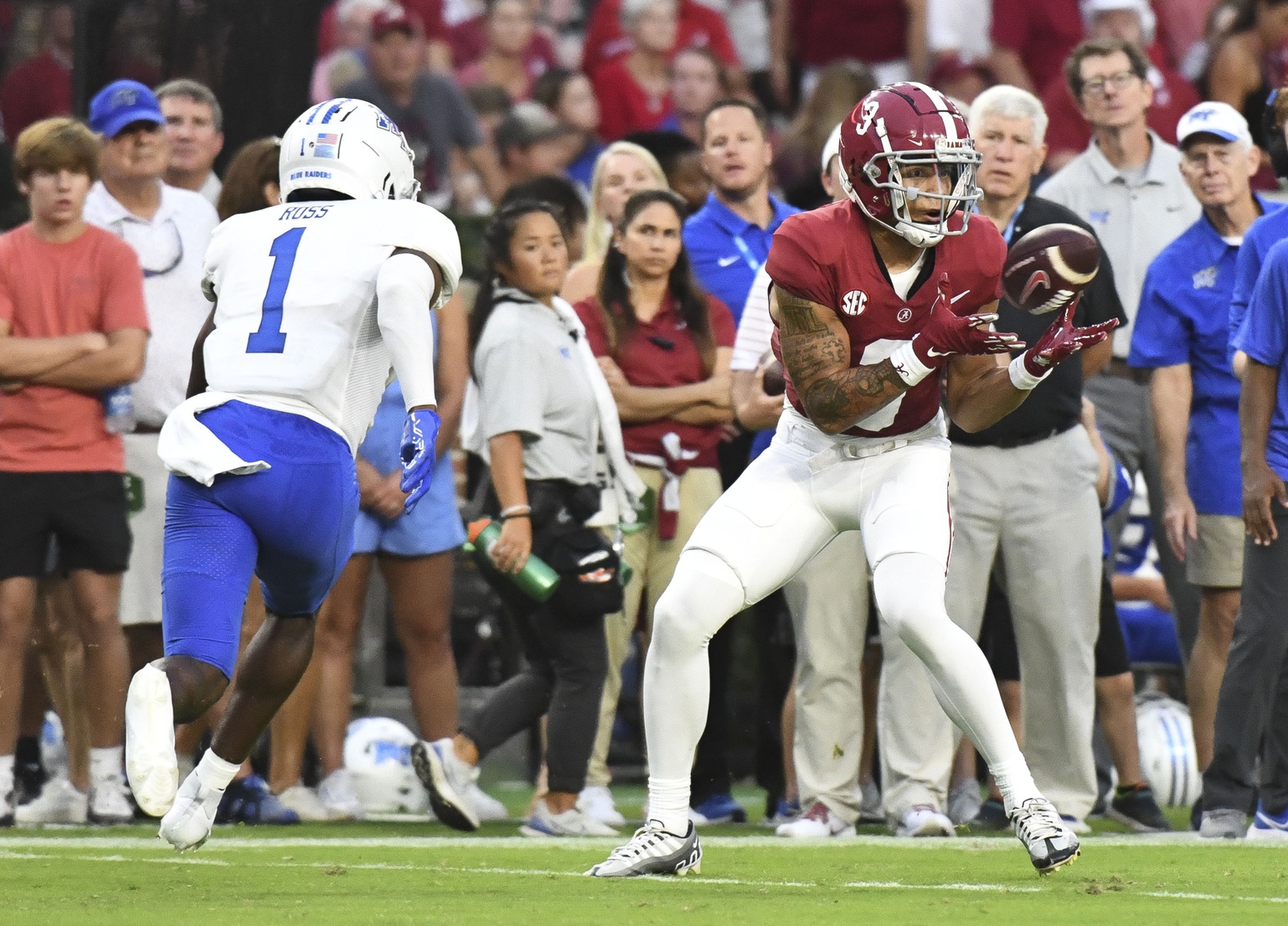 college football picks Jermaine Burton Alabama Crimson Tide predictions best bet odds