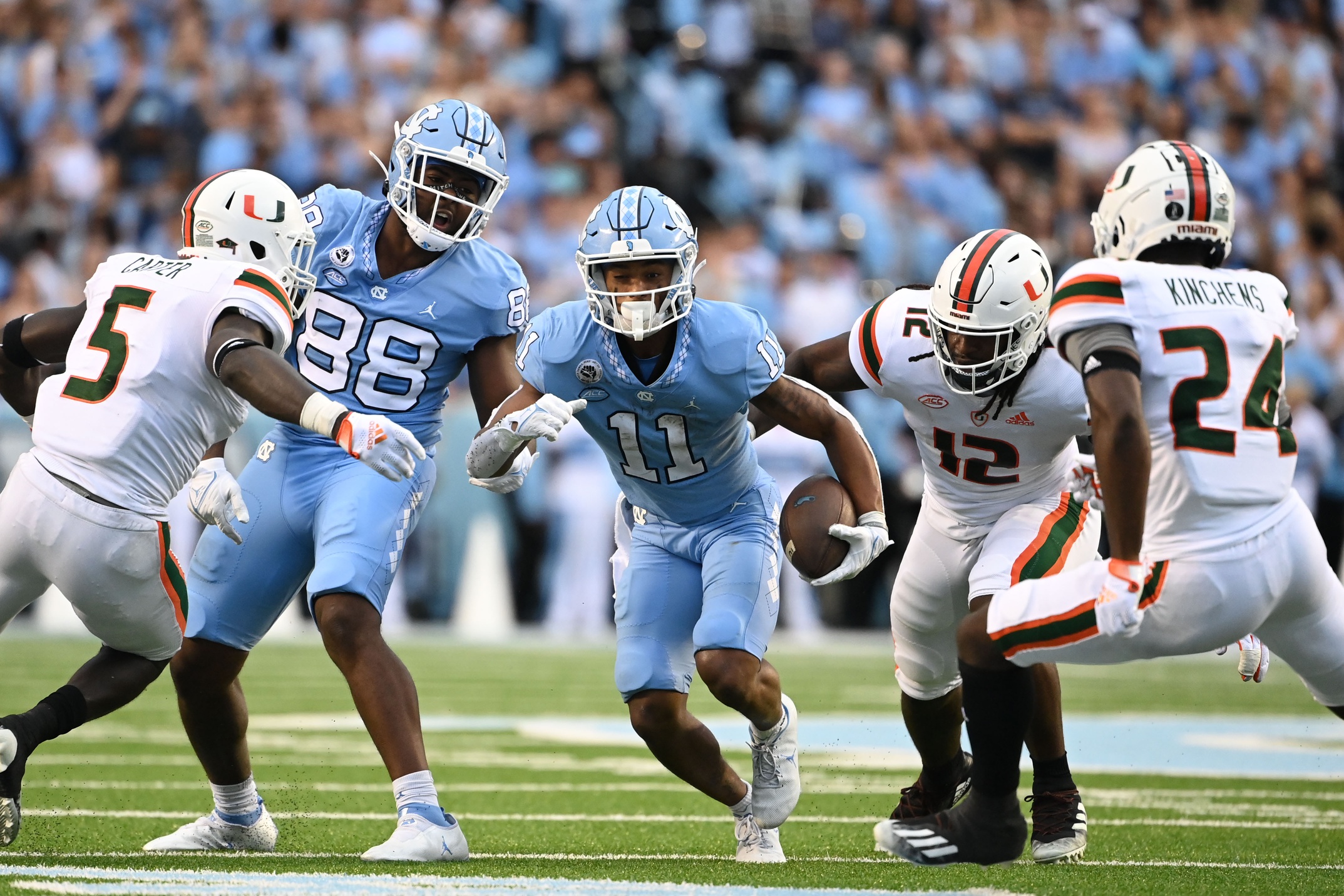 college football picks Josh Downs north carolina tar heels predictions best bet odds