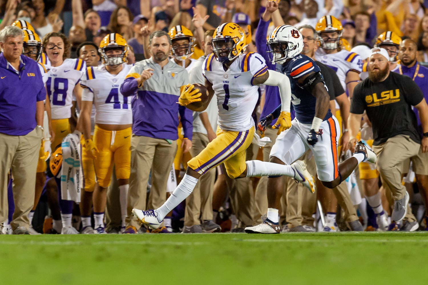 college football picks Kayshon Boutte lsu tigers predictions best bet odds