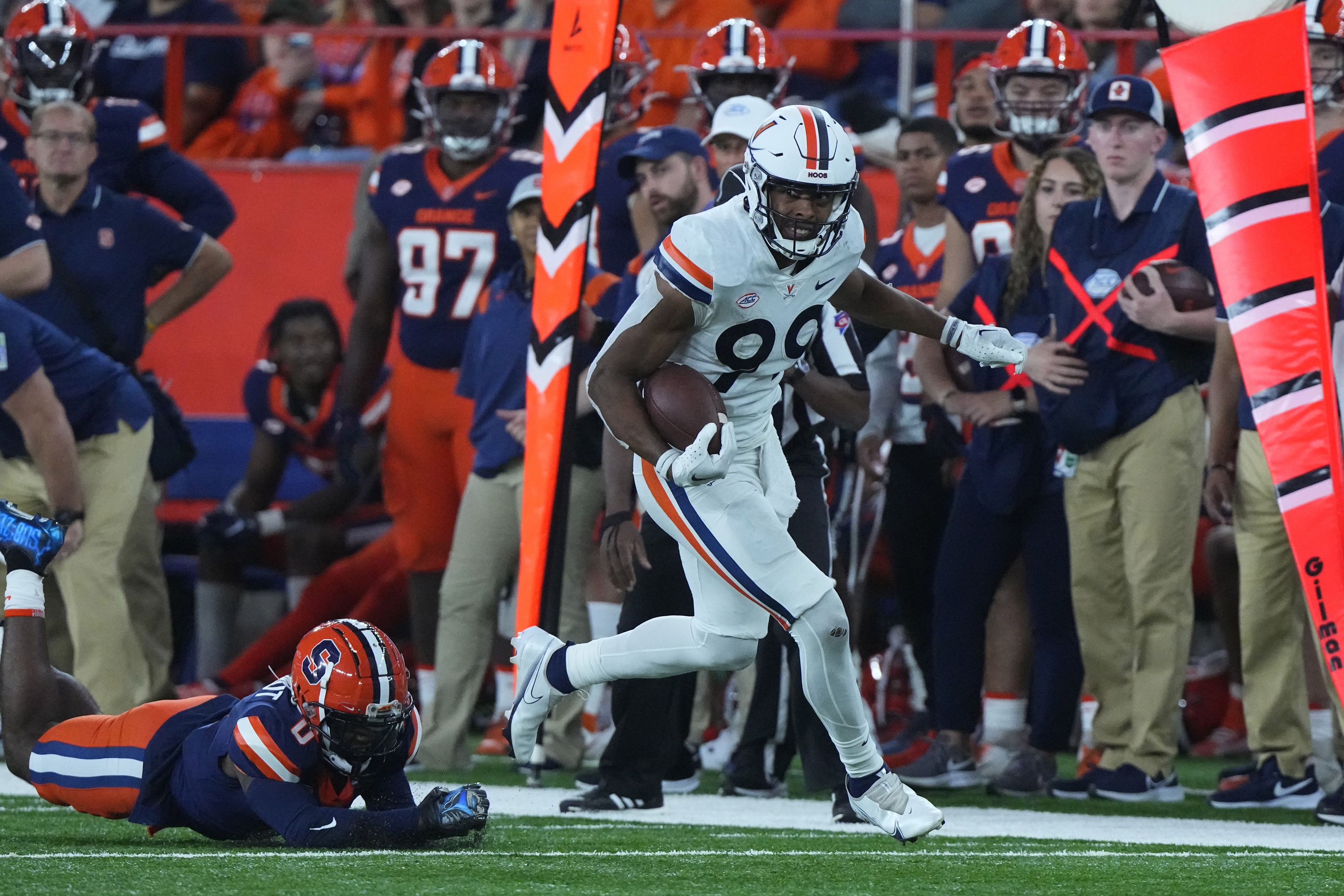 college football picks Keytaon Thompson virginia cavaliers predictions best bet odds