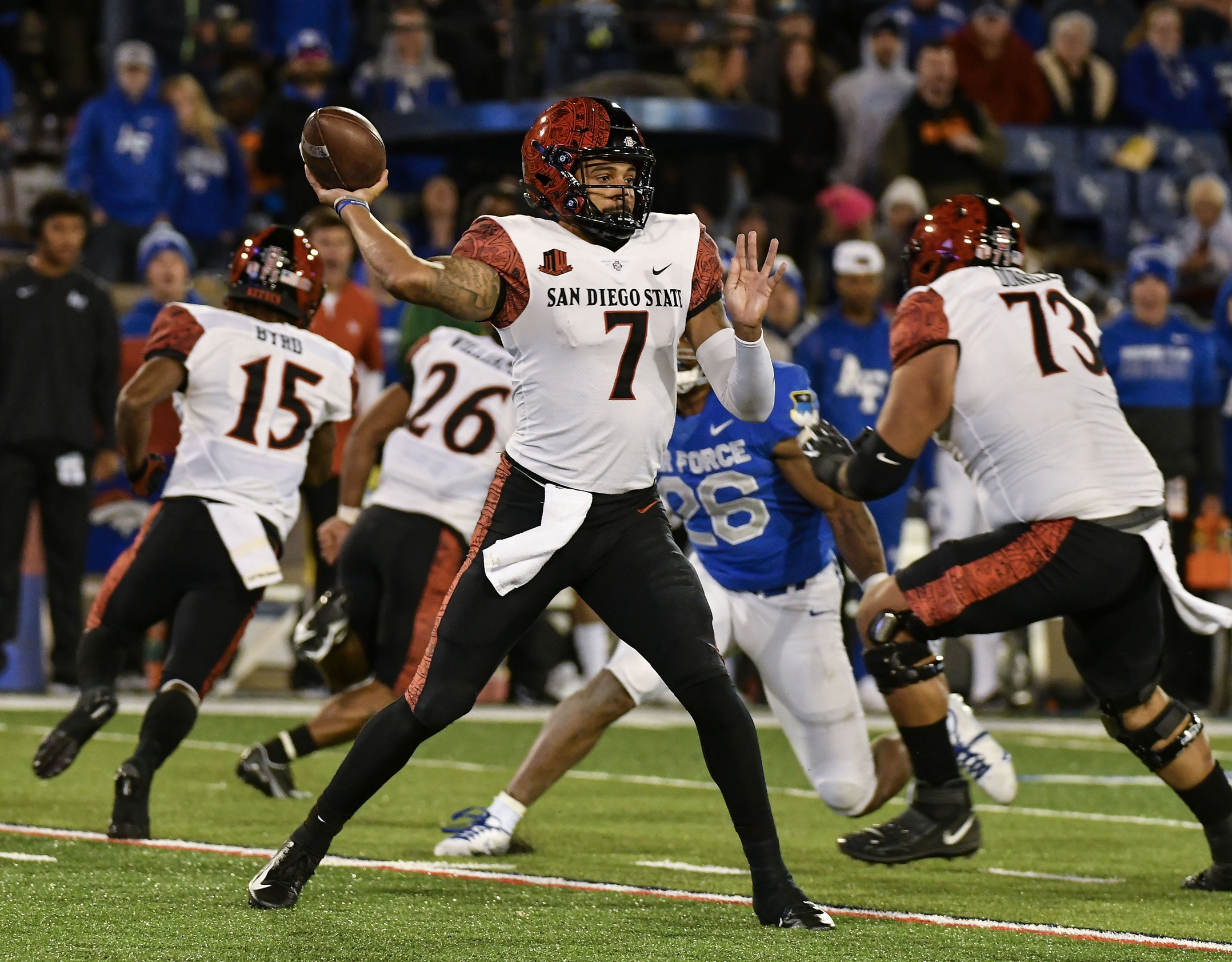 college football picks Lucas Johnson san diego state aztecs predictions best bet odds