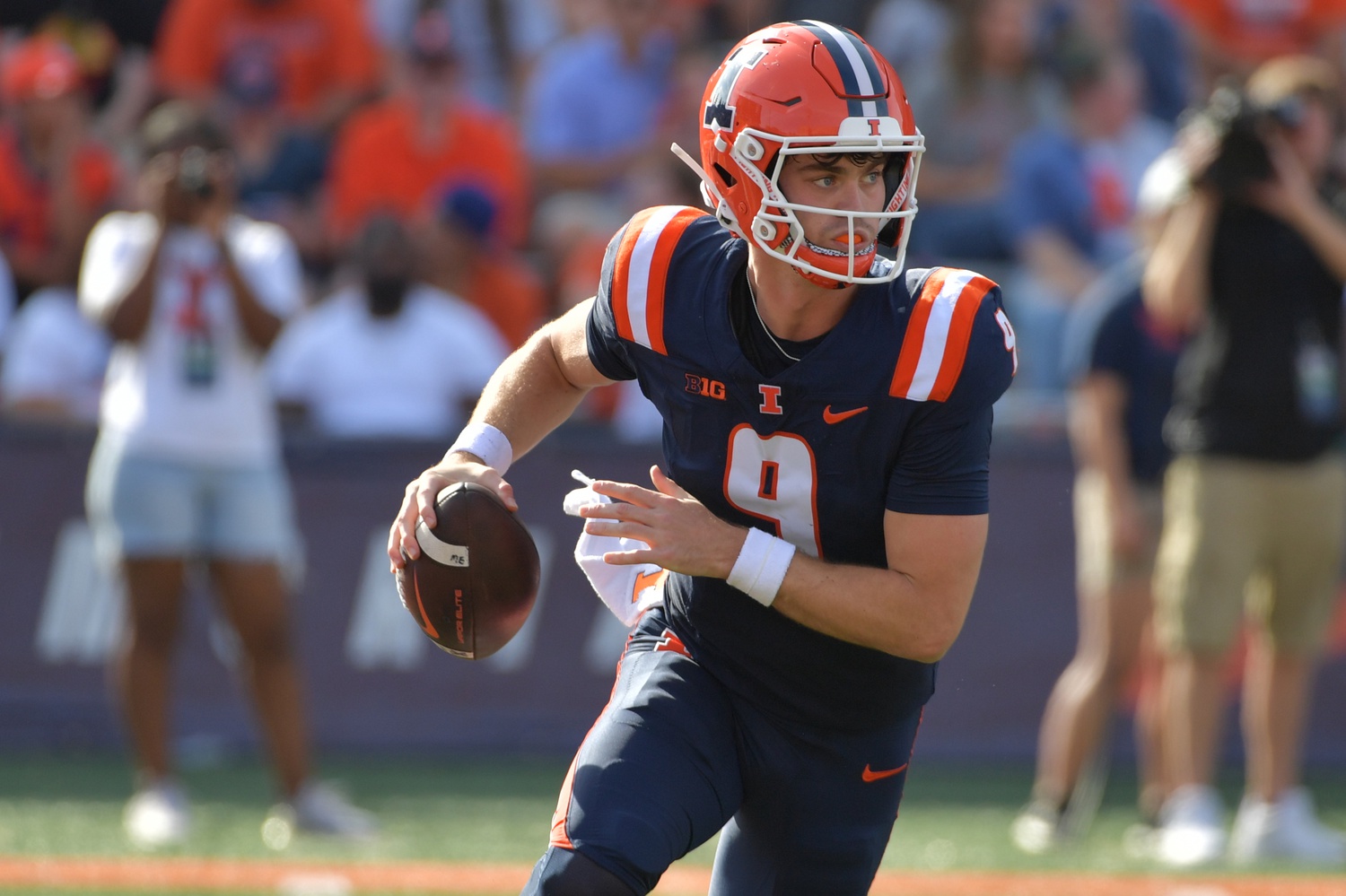 college football picks Luke Altmyer Illinois Fighting Illini predictions best bet odds