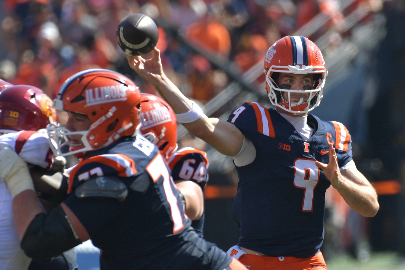 college football picks Luke Altmyer Illinois Fighting Illini predictions best bet odds