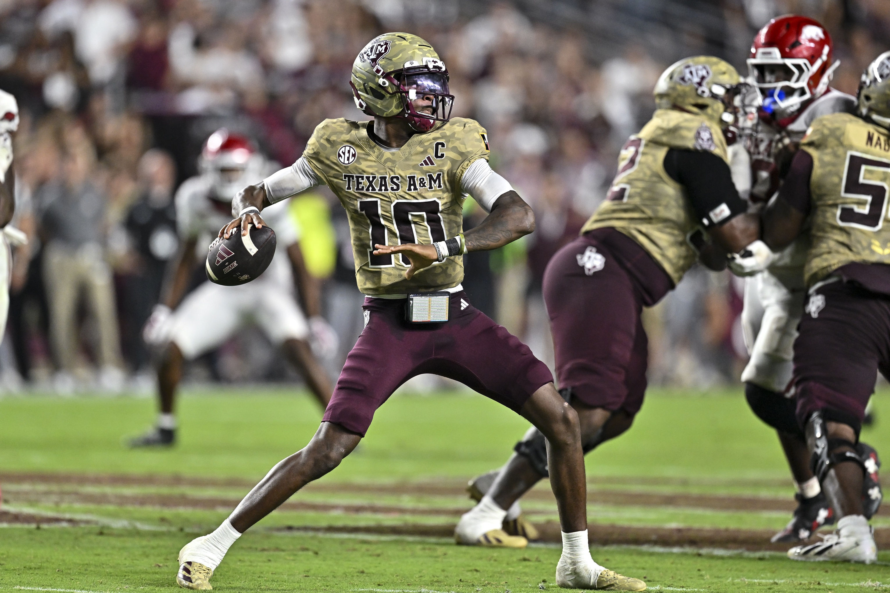 Marcel Reed Prop Bets Today vs Missouri Tigers 10/10/2026