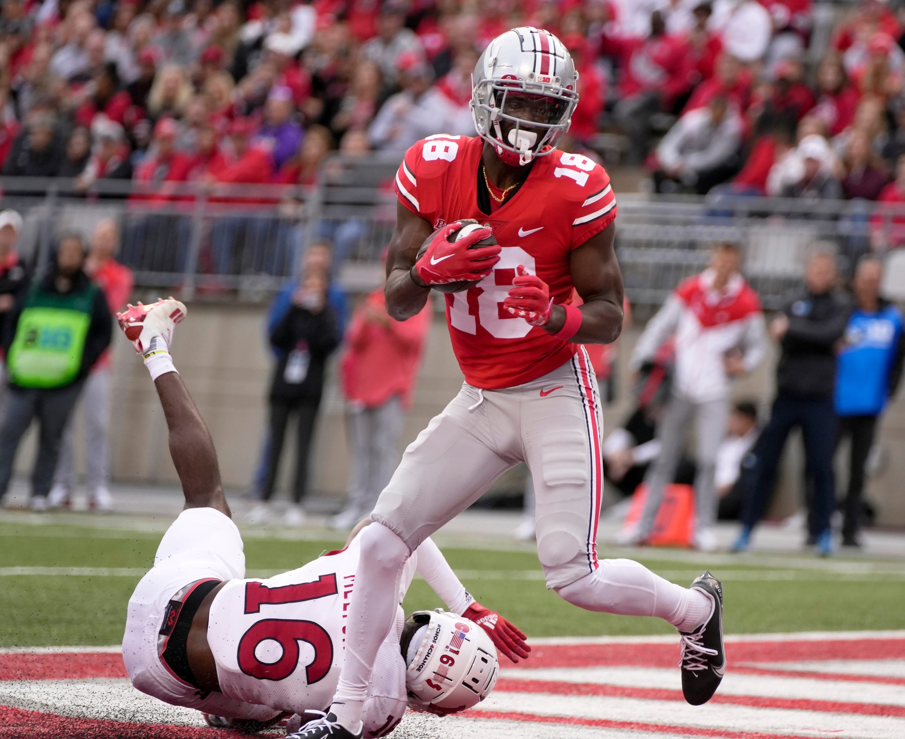 college football picks Marvin Harrison ohio state buckeyes predictions best bet odds