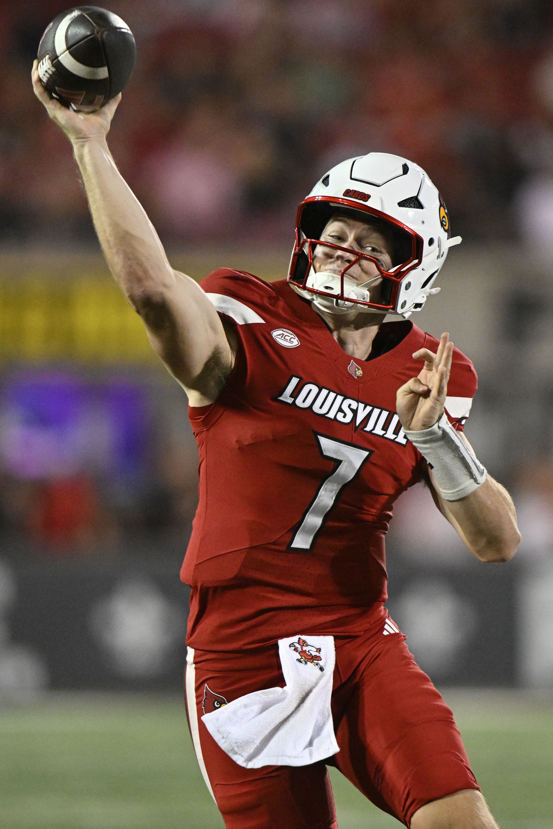 college football picks Miller Moss Louisville Cardinals predictions best bet odds