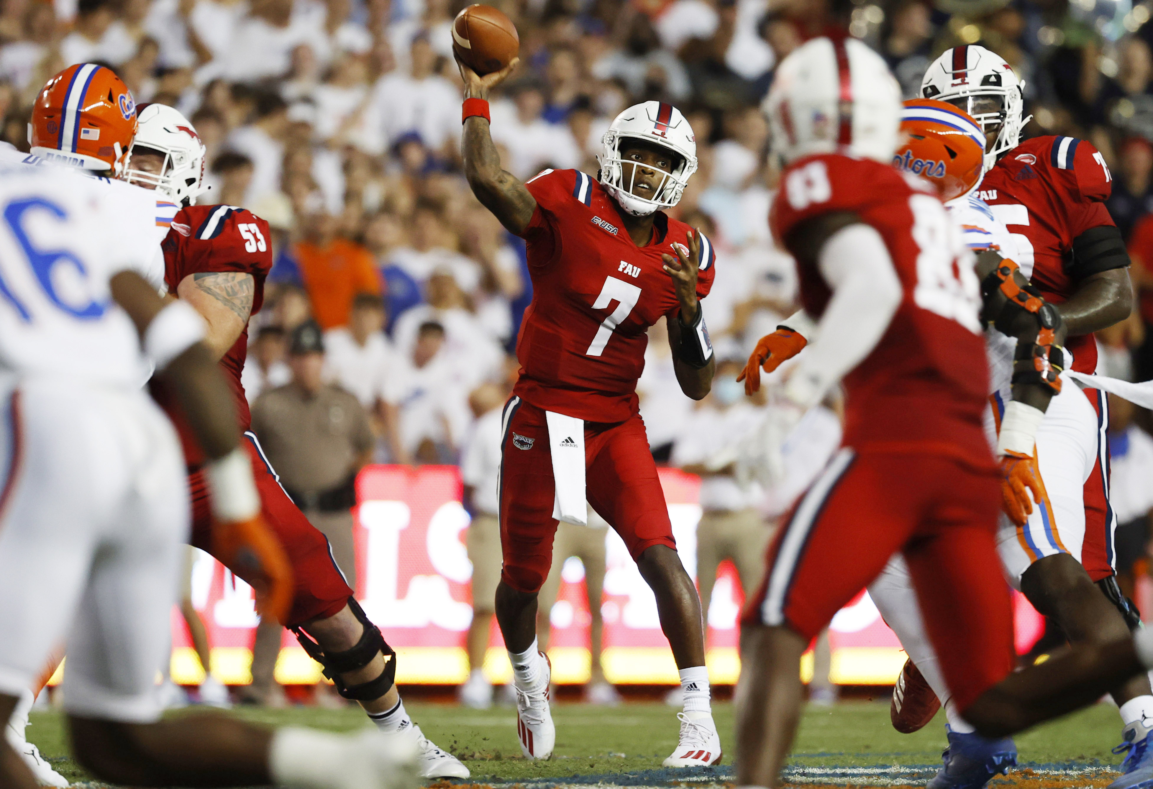 College football picks N'Kosi Perry Florida Atlantic Owls Week 2 predictions