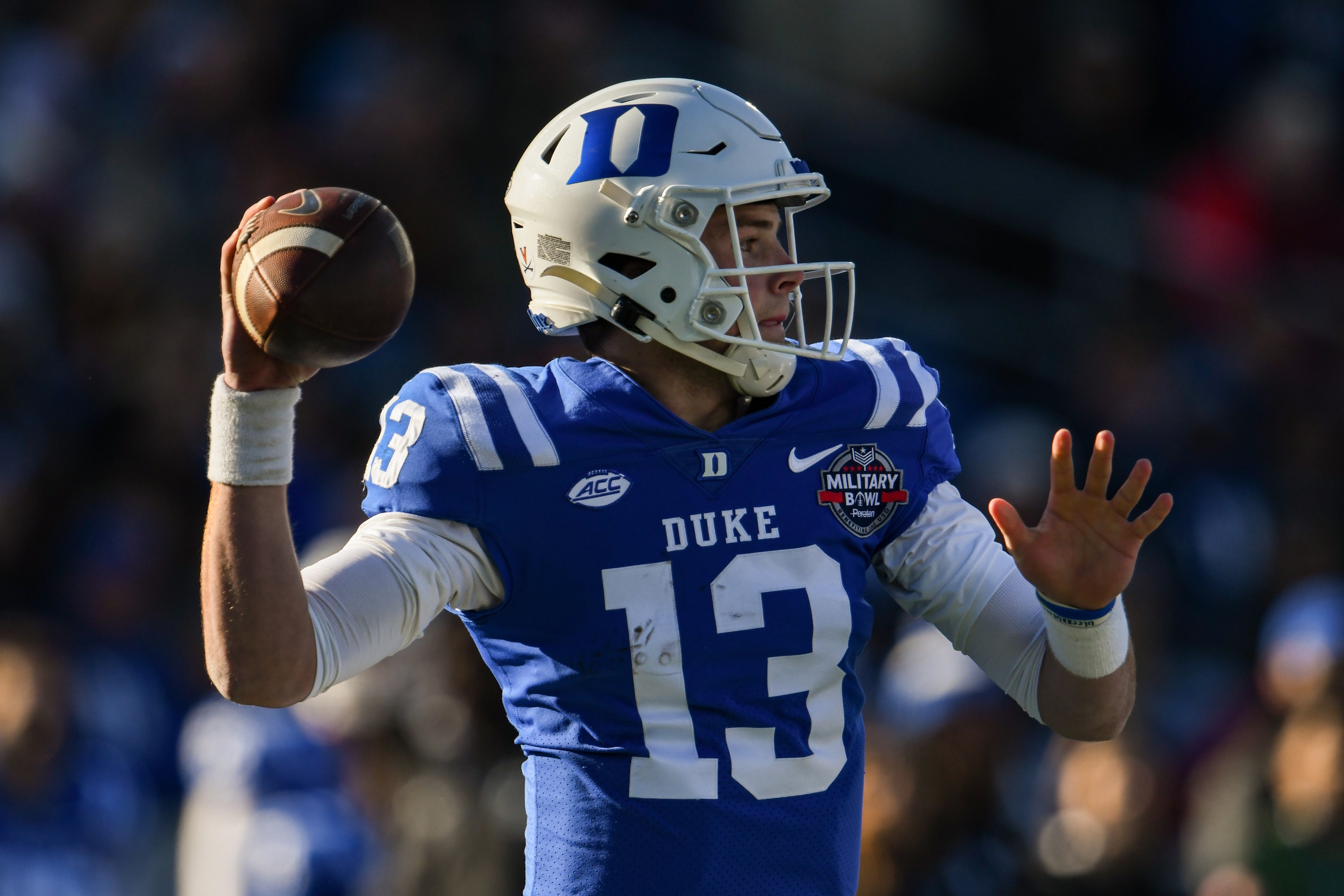 college football picks Riley Leonard Duke Blue Devils predictions best bet odds