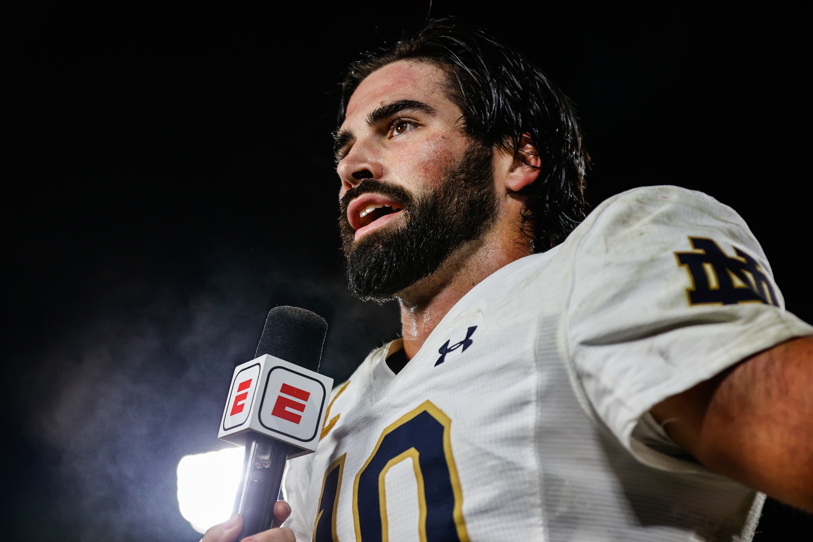 college football picks Sam Hartman Notre Dame Fighting Irish predictions best bet odds