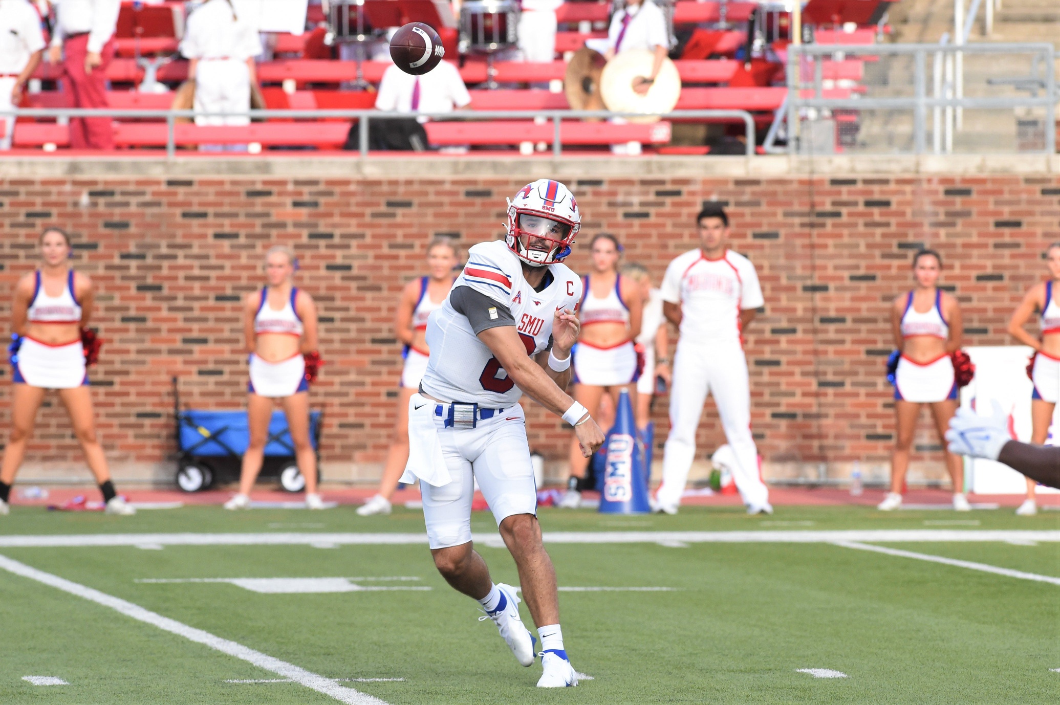 college football picks Tanner Mordecai smu mustangs predictions best bet odds