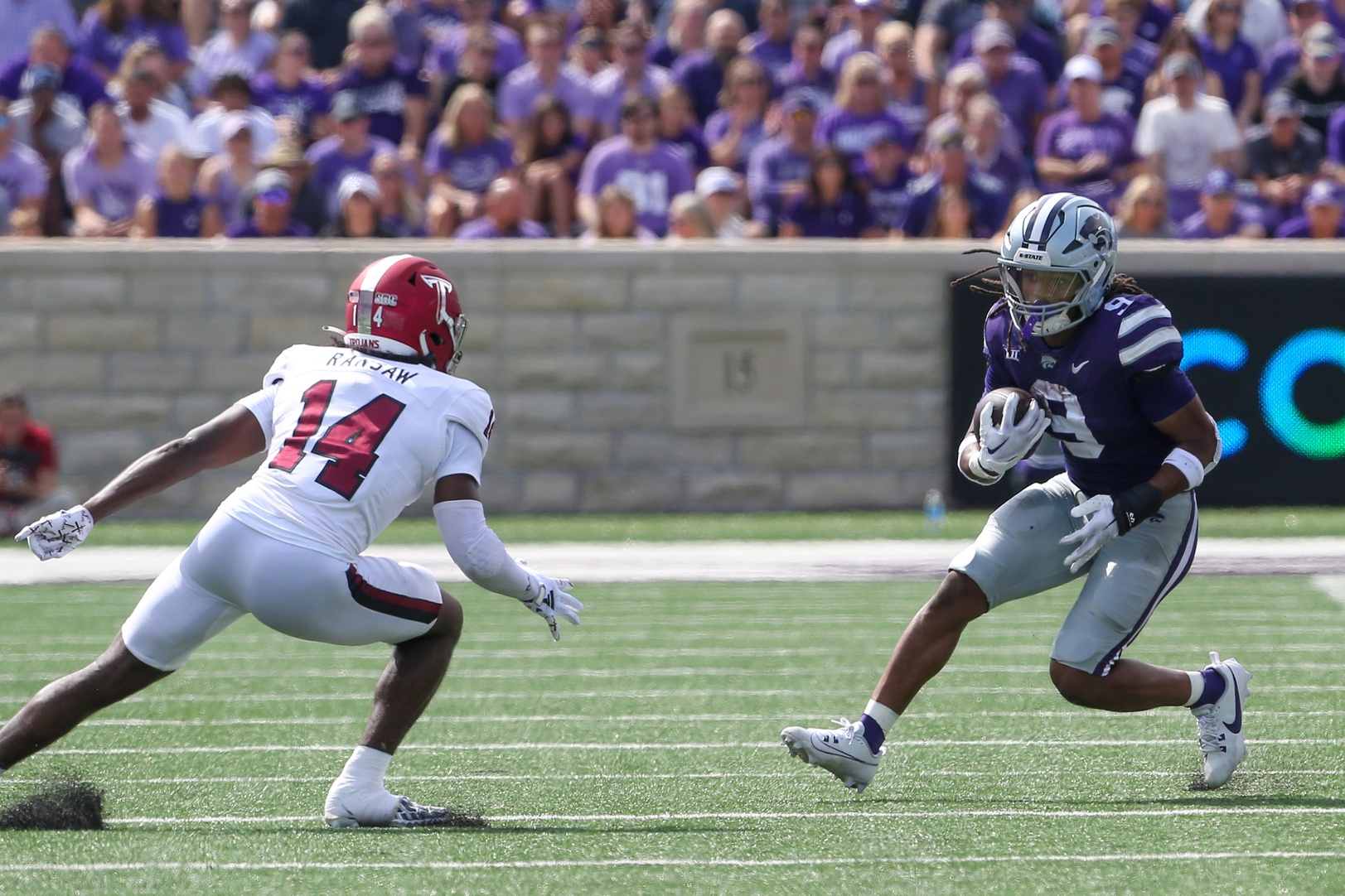 college football picks Treshaun Ward Kansas State Wildcats predictions best bet odds