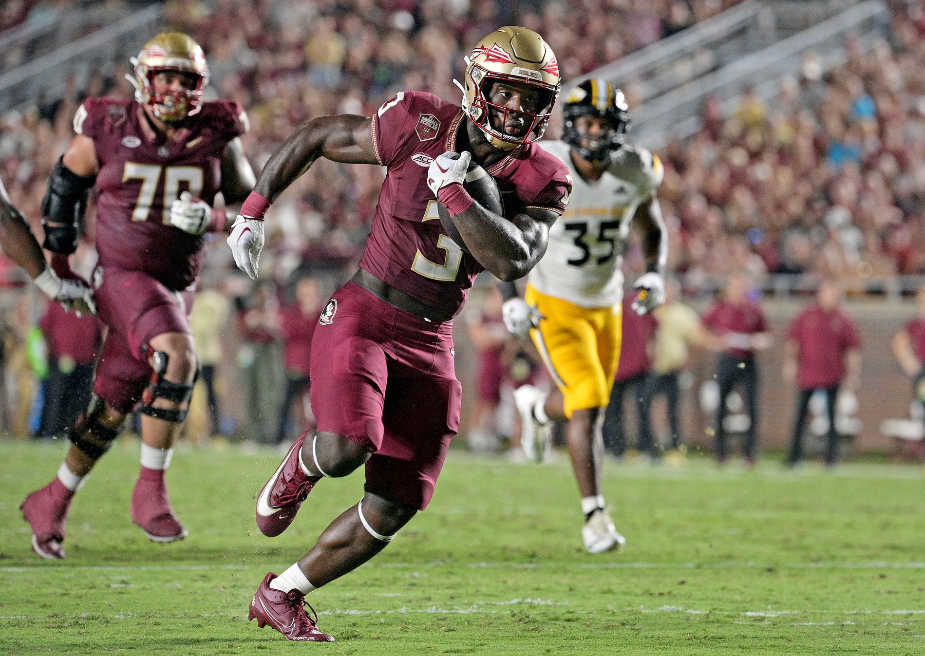 college football picks Trey Benson Florida State Seminoles predictions best bet odds
