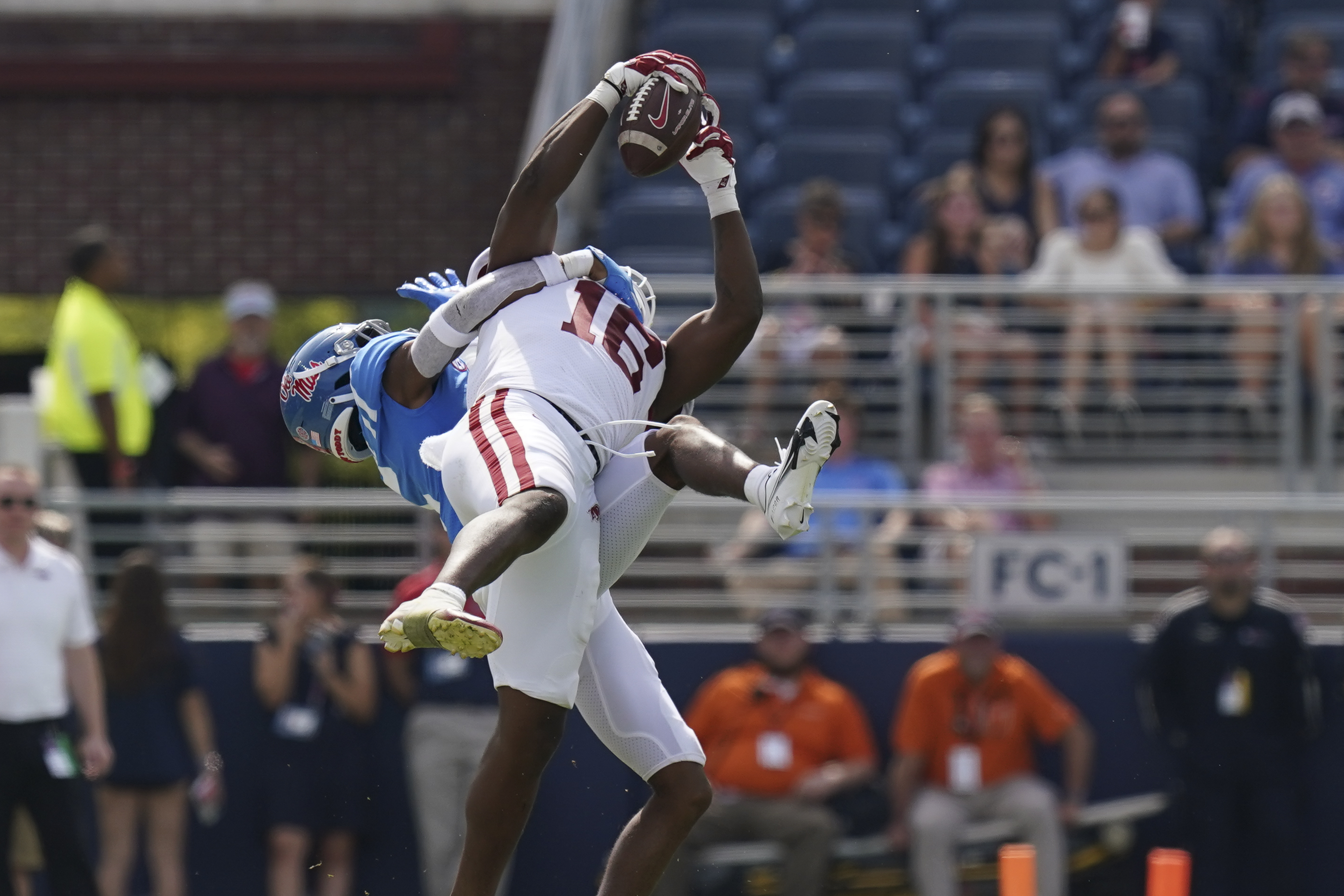 college football picks Treylon Burks arkansas razorbacks predictions best bet odds