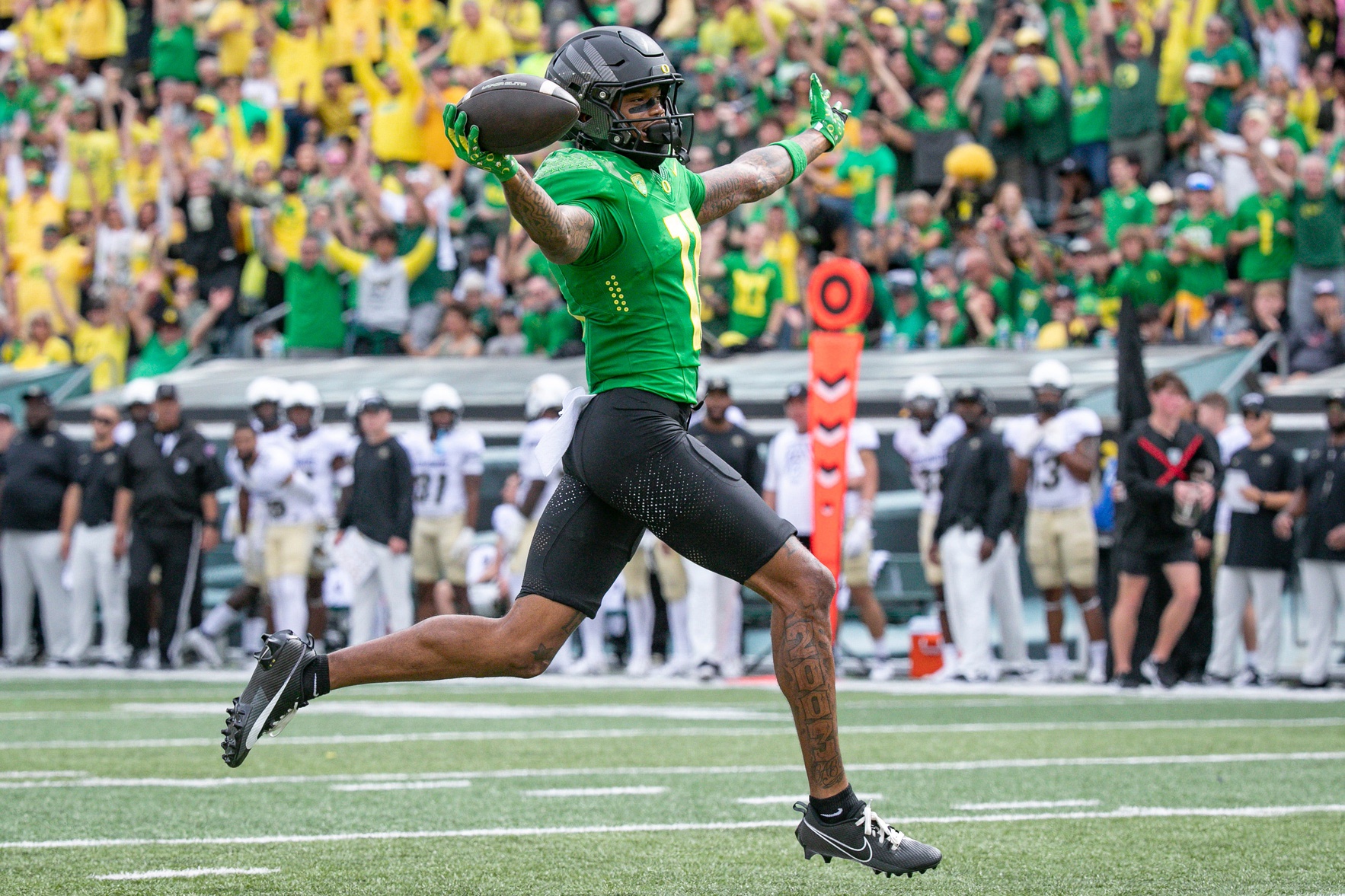 college football picks Troy Franklin Oregon Ducks predictions best bet odds