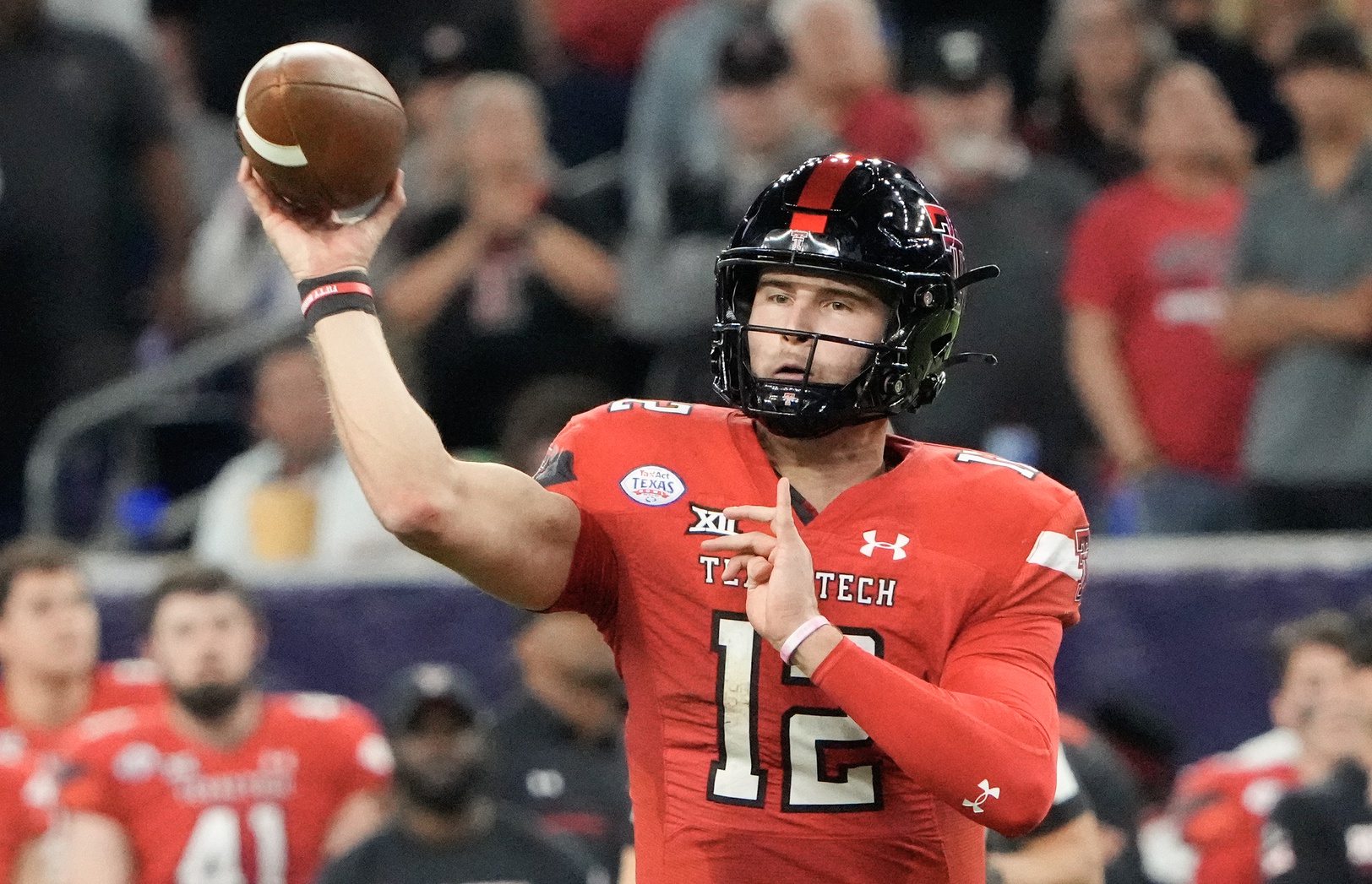 college football picks Tyler Shough Texas Tech Red Raiders predictions best bet odds