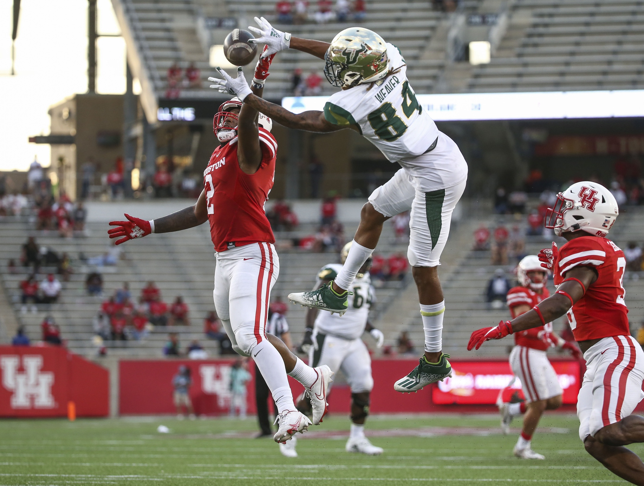 college football picks Xavier Weaver usf bulls predictions best bet odds