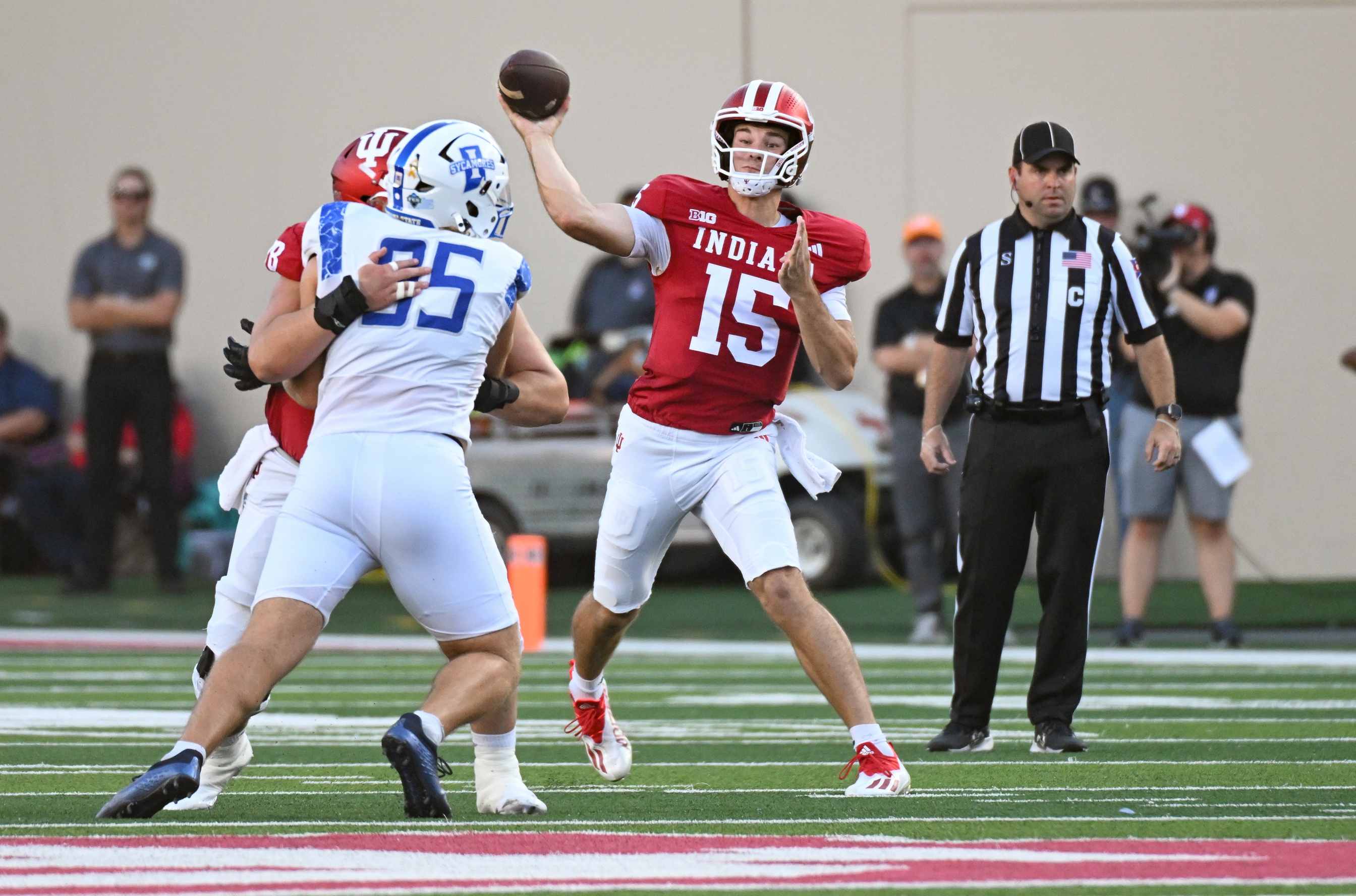 College football Week 5 opening line report Fernando Mendoza Indiana Hoosiers