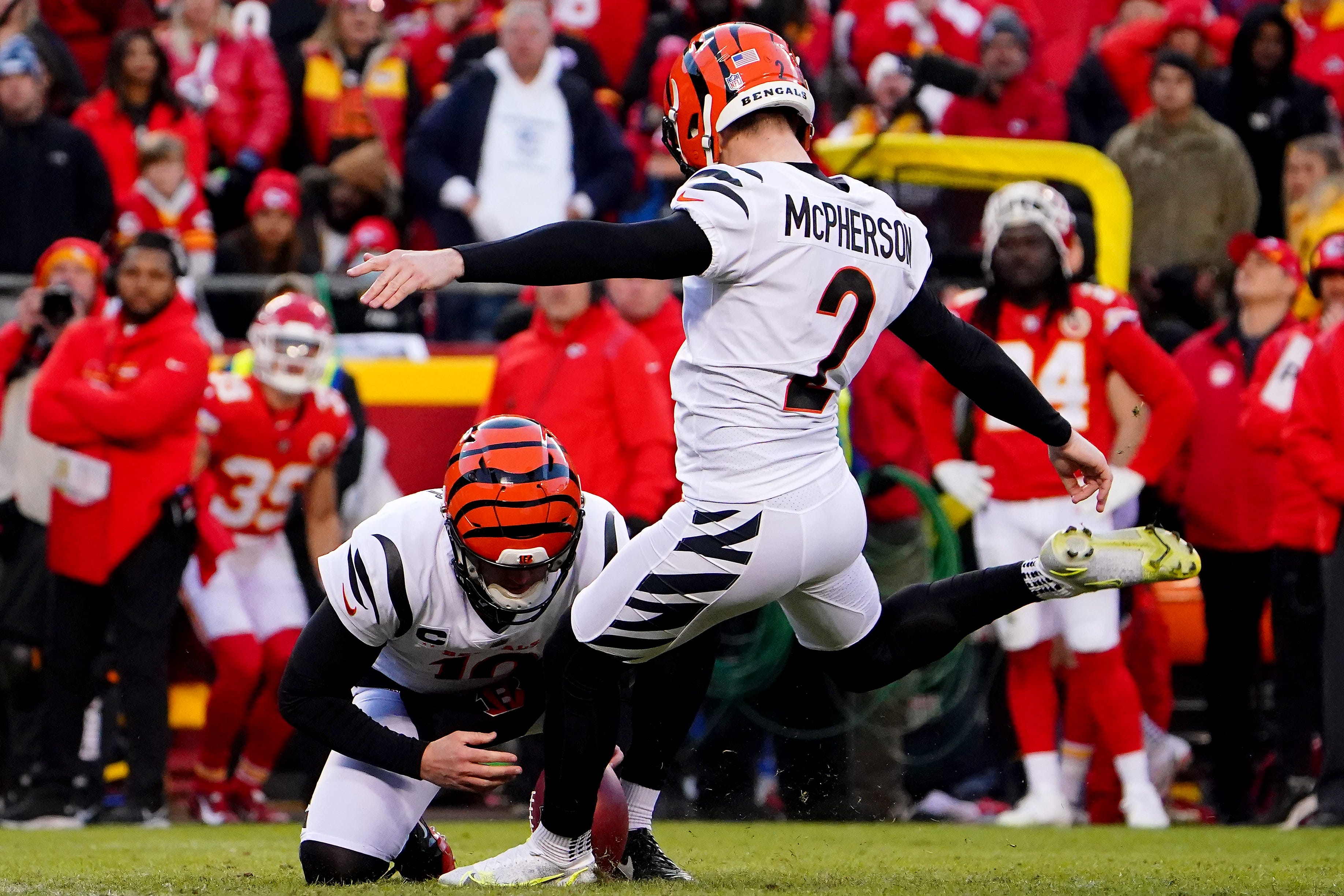 Free Super Bowl picks Evan McPherson Cincinnati Bengals