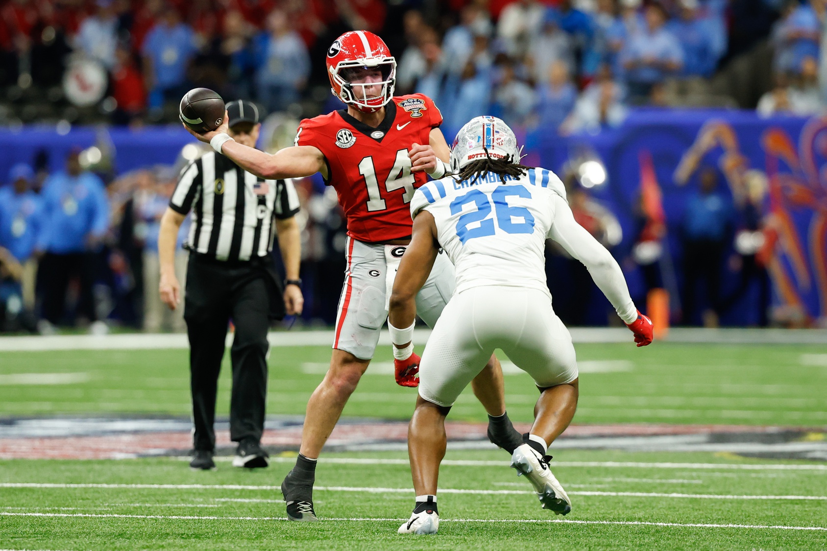 Georgia Bulldogs football predictions Gunner Stockton 
