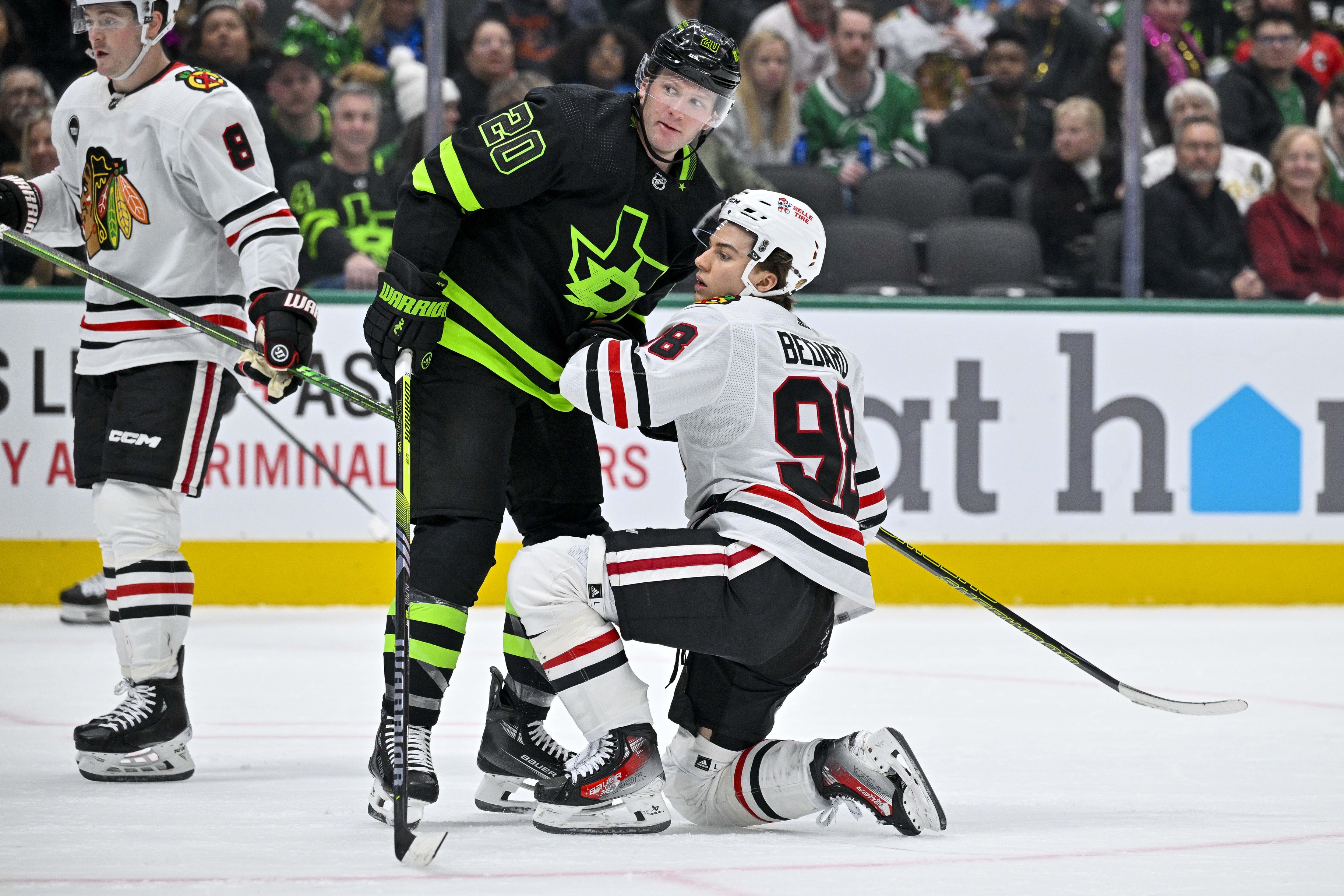 NHL totals betting advice for hot and cold ATS and moneyline Connor Bedard Chicago Blackhawks