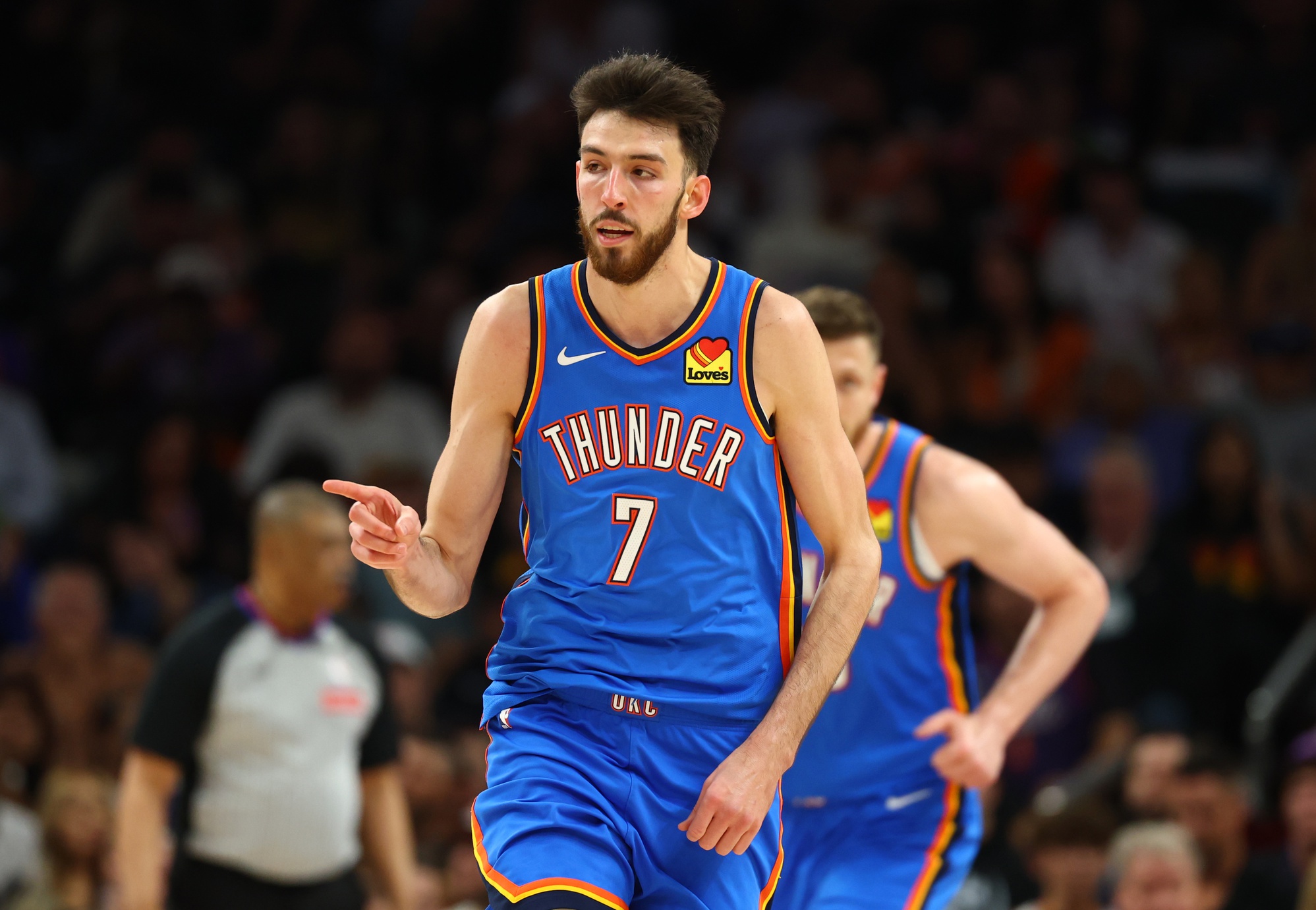 LA Lakers vs Oklahoma City Thunder playoff series predictions Chet Holmgren