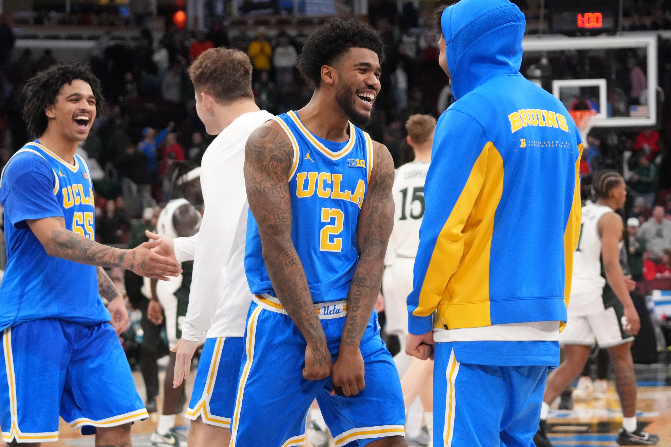 March Madness handicapping teams with geographical advantages Donovan Dent UCLA Bruins