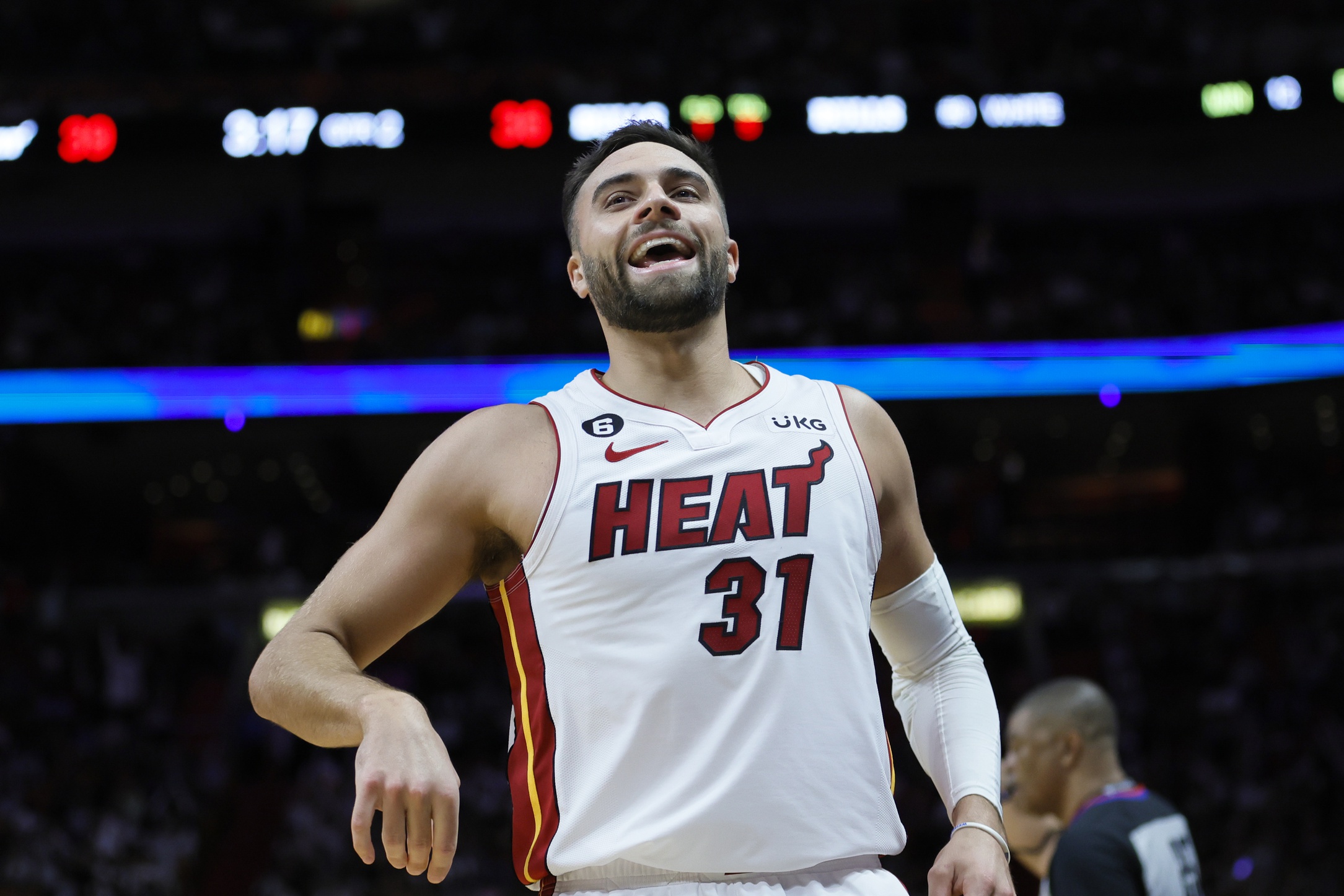 Miami Heat vs. New York Knicks series predictions Max Strus 