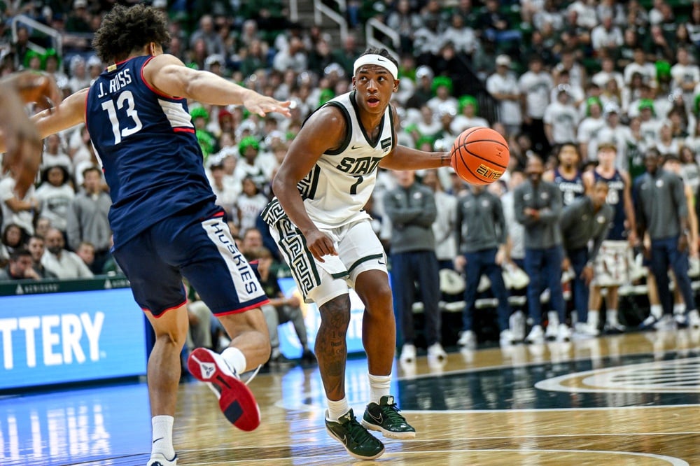 Michigan State Spartans basketball predictions Jeremy Fears Jr