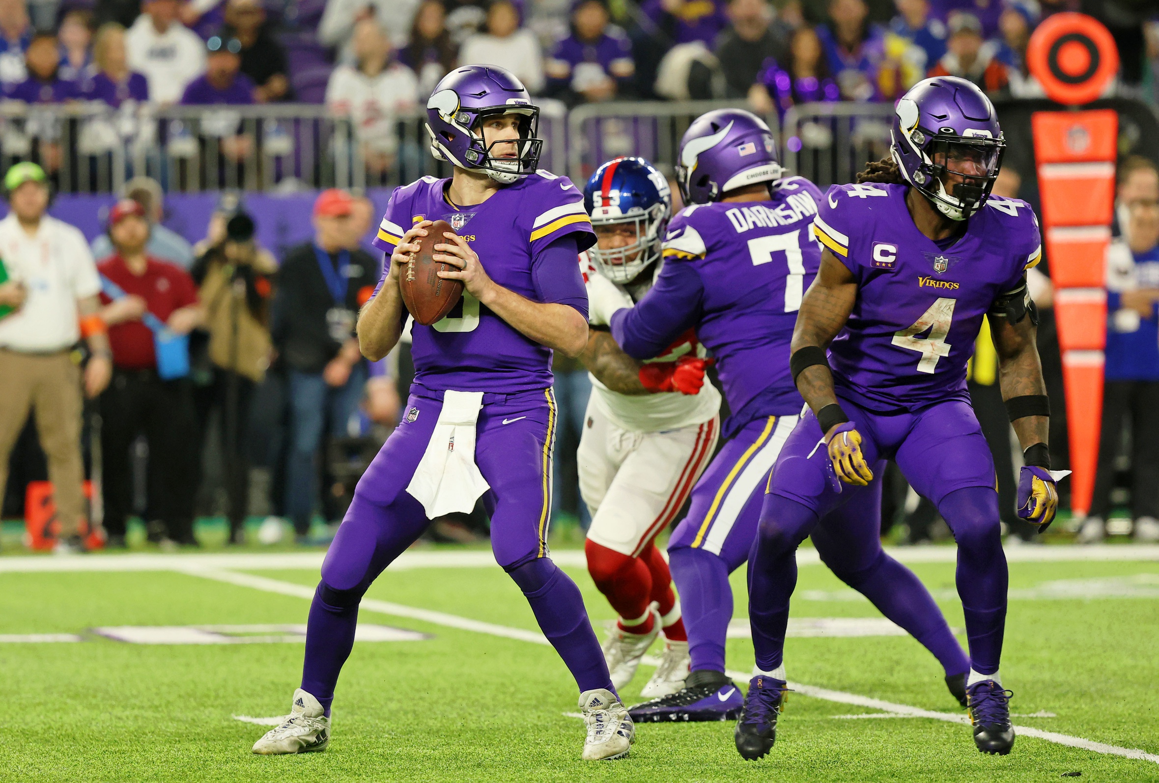2023 Minnesota Vikings Predictions with Season Win Total Odds