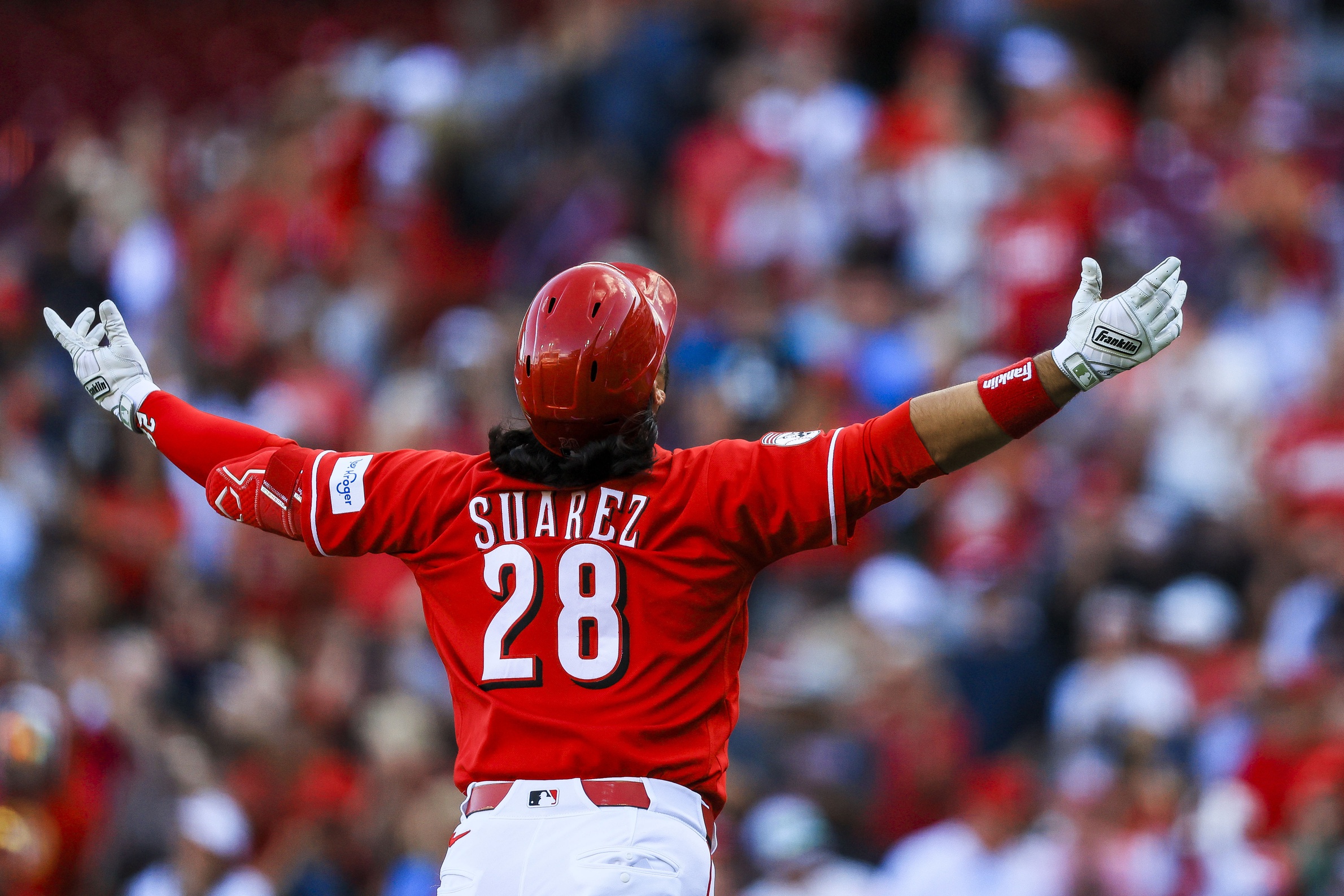 Eugenio Suarez MLB Player Prop Bets Friday vs Miami Marlins 8/14/2026