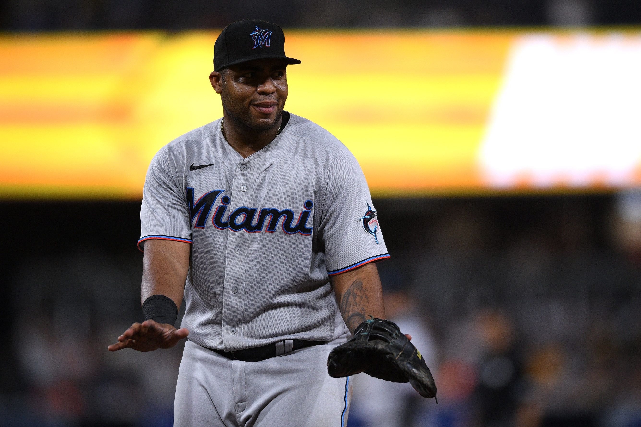mlb picks Jesus Aguilar miami marlins predictions best bet odds