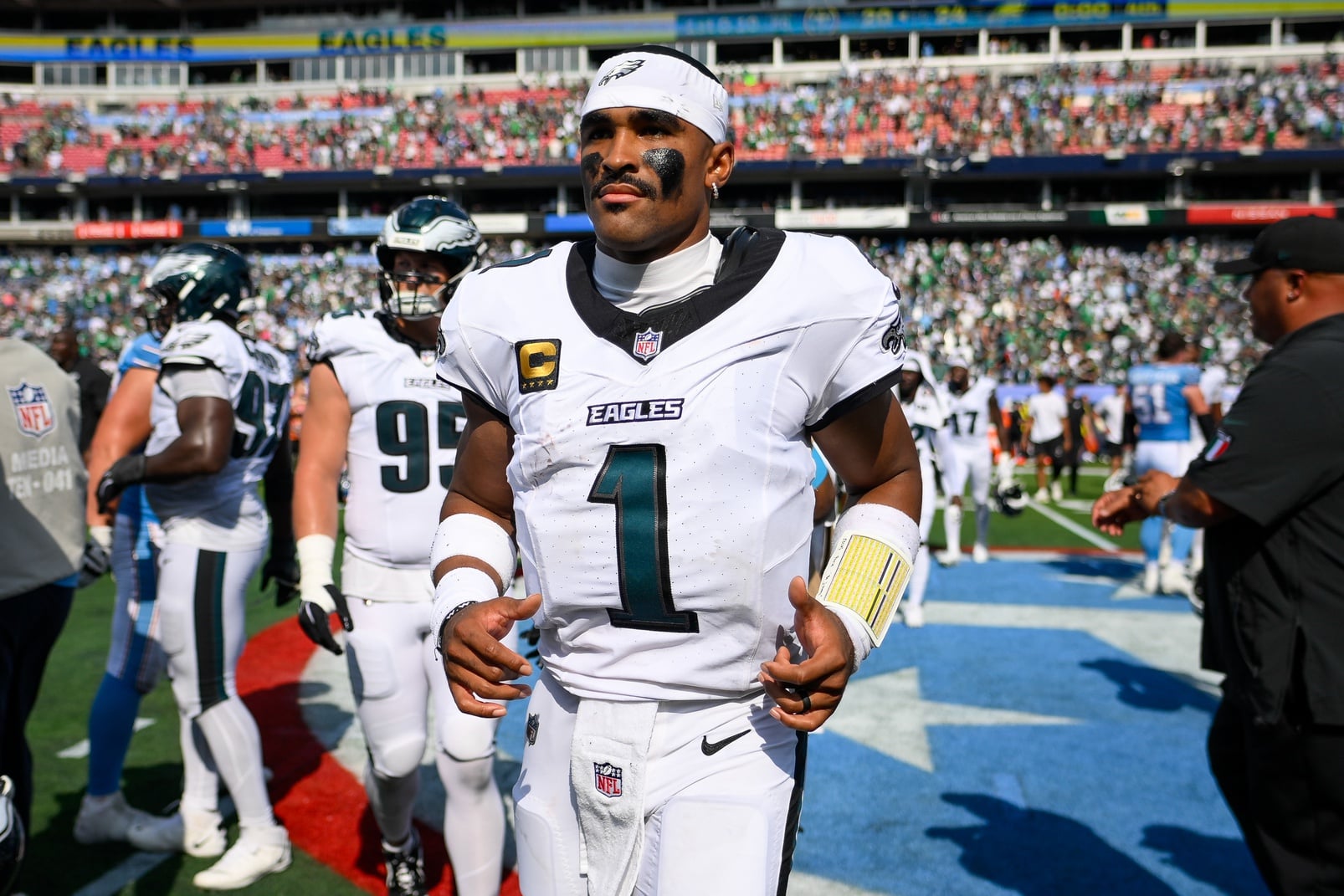 Monday Night Football picks Philadelphia Eagles vs Chicago Bears Jalen Hurts