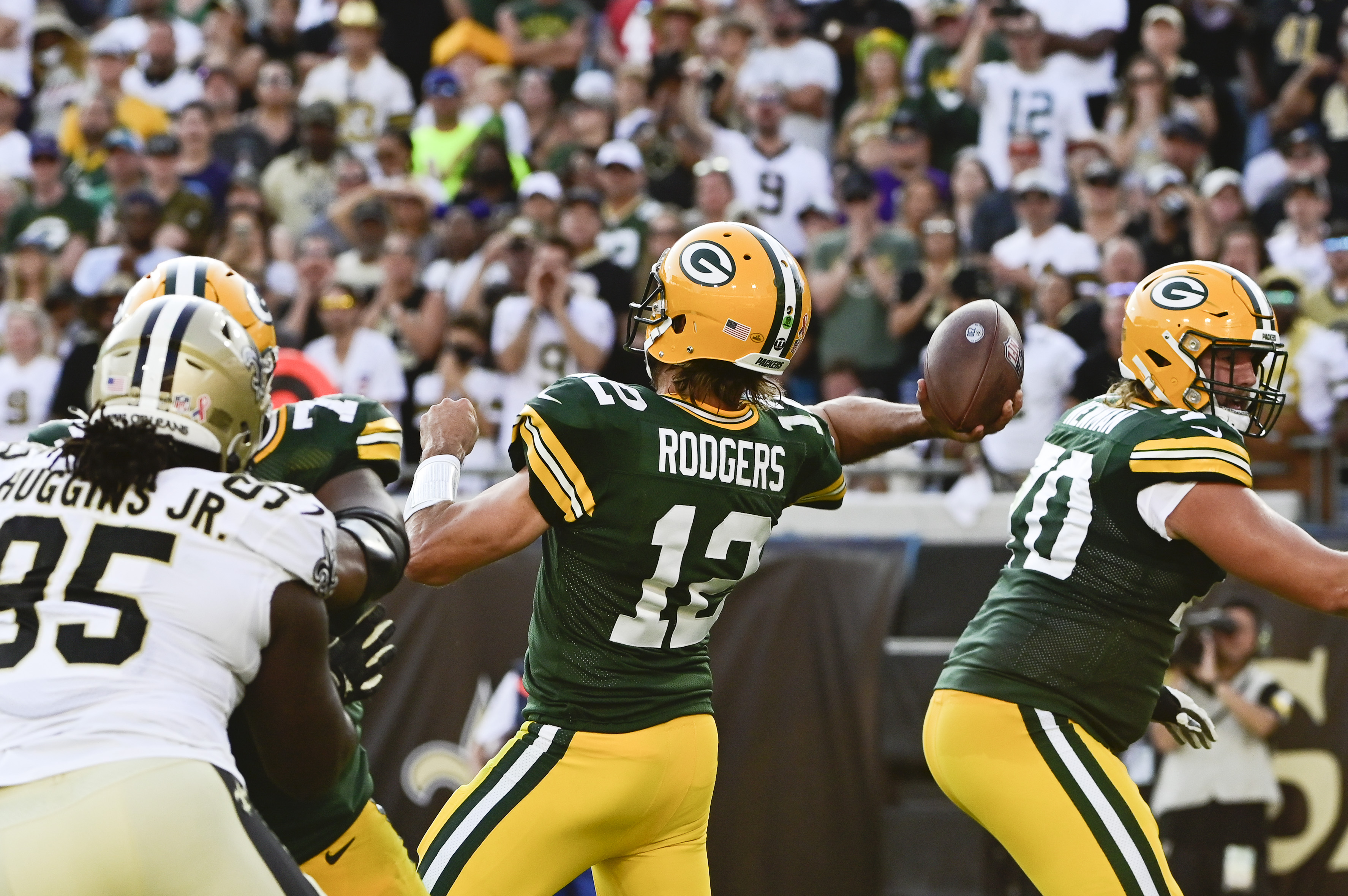 Monday Night Football predictions Aaron Rodgers Green Bay Packers