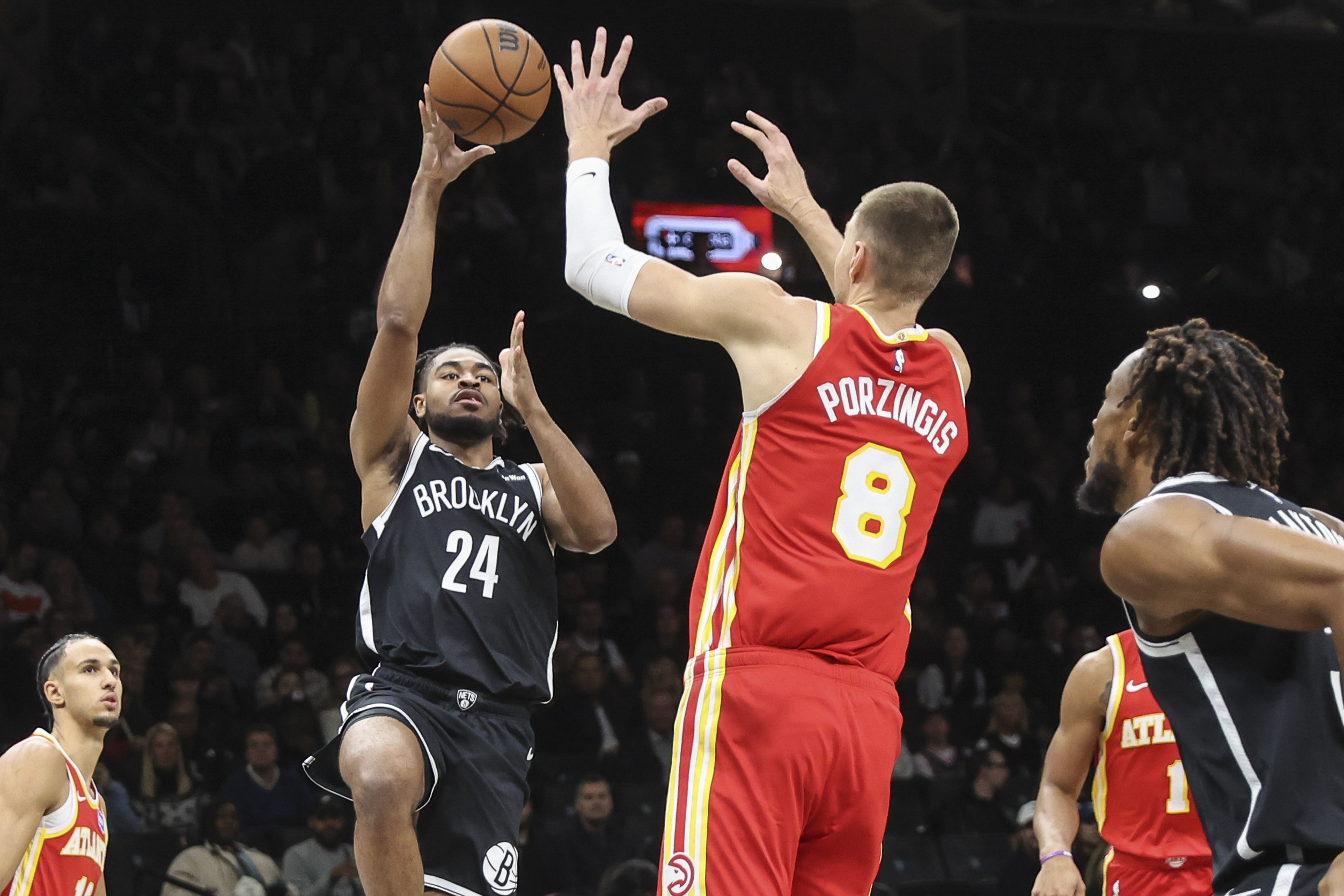 NBA betting Atlanta Hawks season long handicapping vs Indiana Pacers Kristaps Porzingis