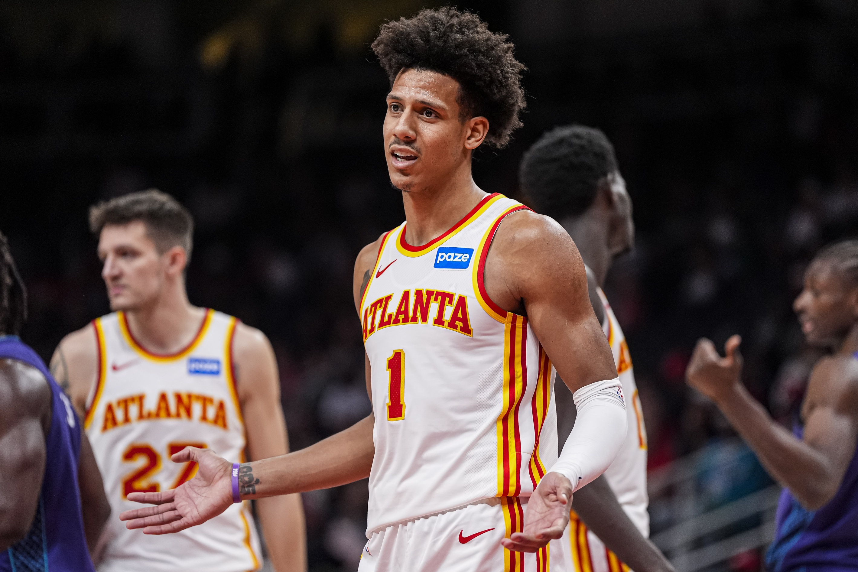 NBA betting Atlanta Hawks season long handicapping vs Washington Wizards Jalen Johnson 
