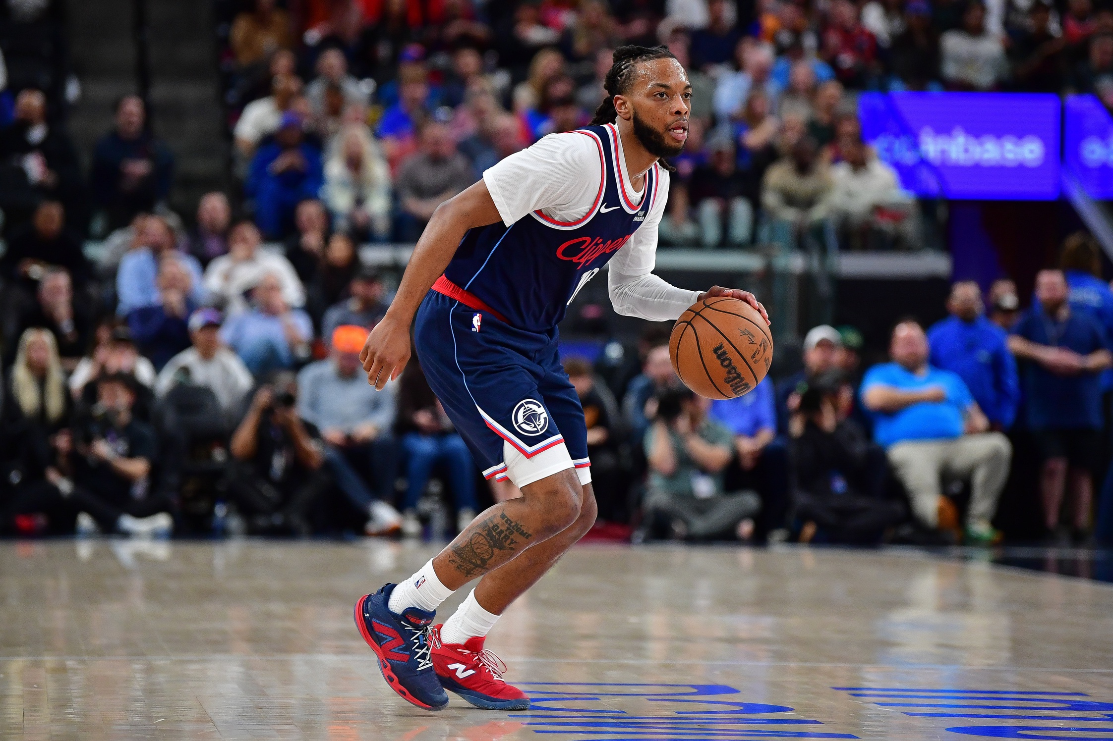 NBA hot and cold ATS and over under Darius Garland LA Clippers
