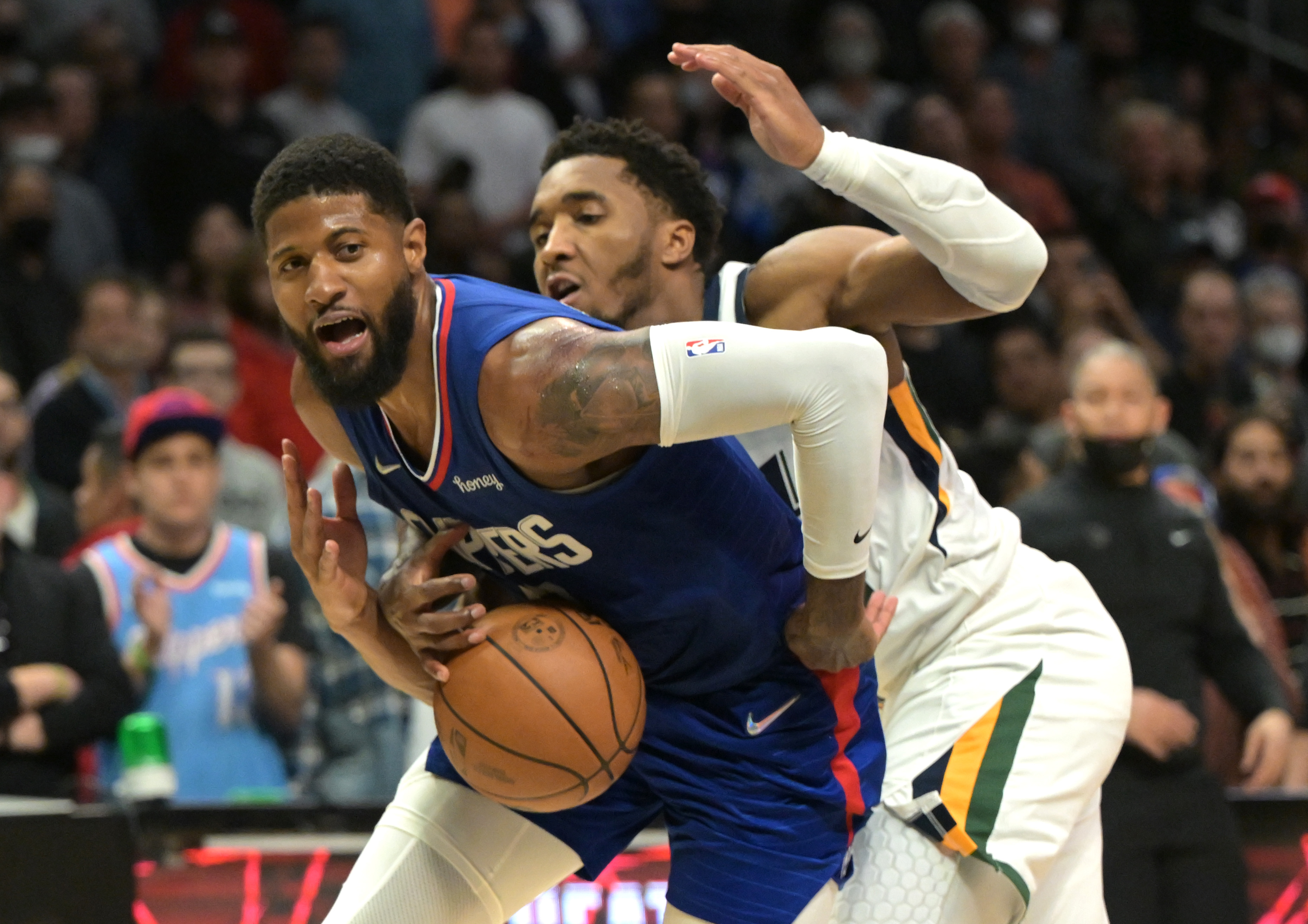 NBA hot and cold ATS and over under Paul George LA Clippers