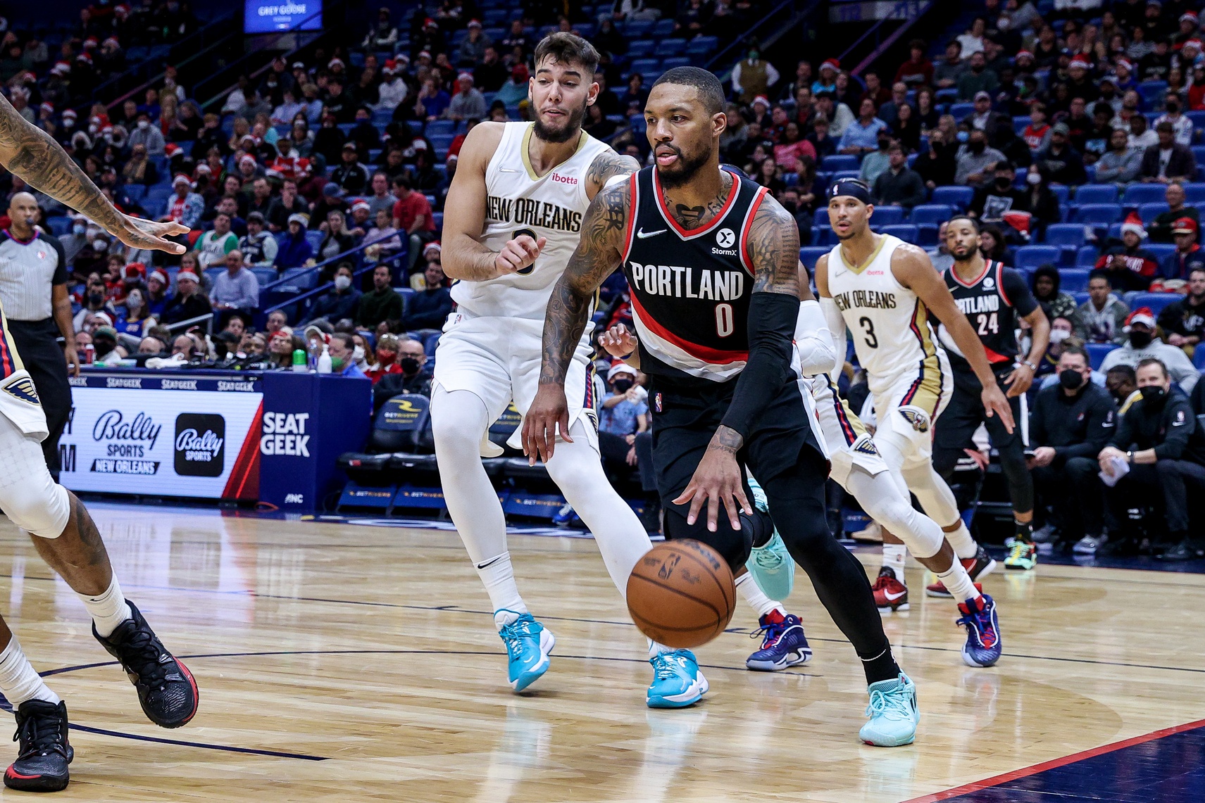 Game: Dallas Mavericks vs Portland Trail Blazers. 