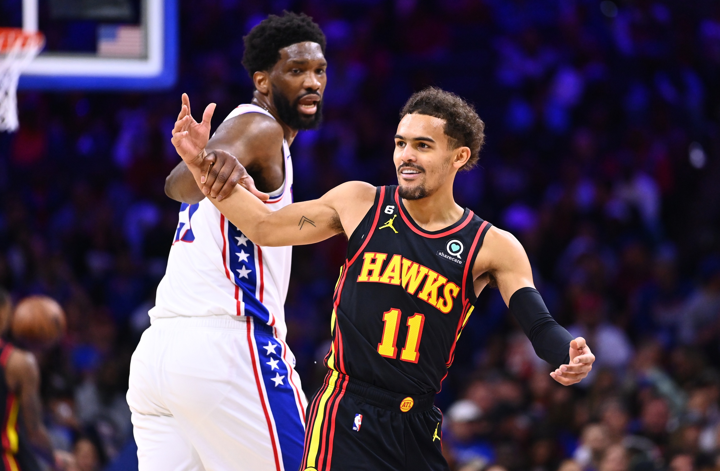 NBA playoff meltdowns Joel Embiid Philadelphia 76ers