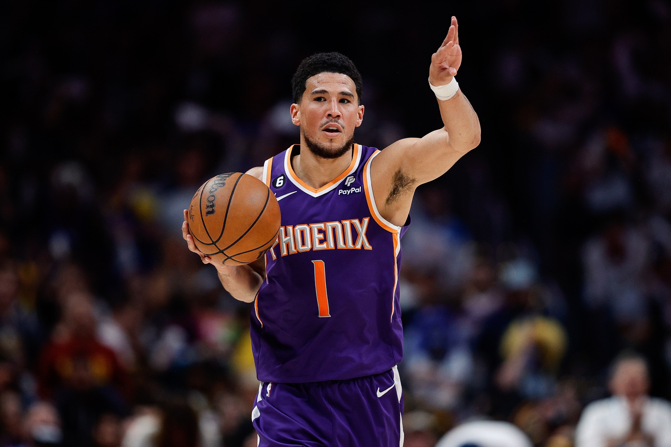 NBA season win totals predictions Devin Booker Phoenix Suns