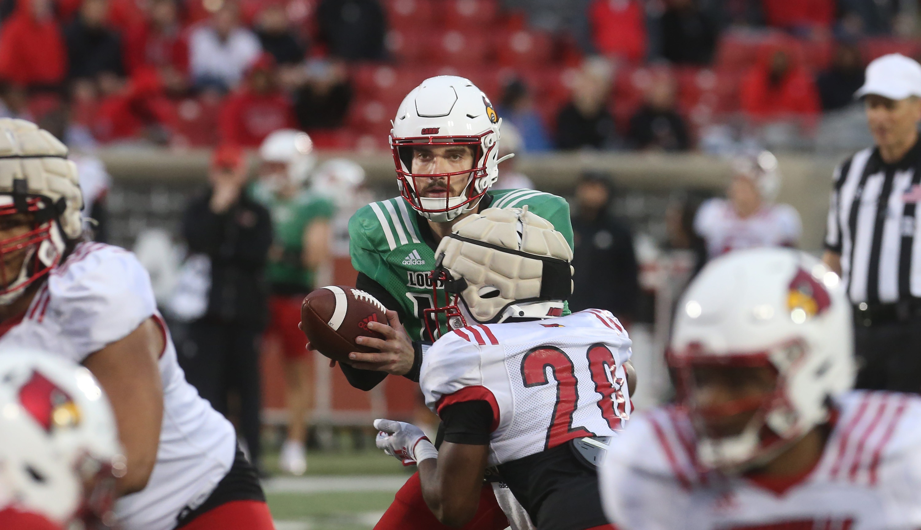 NCAA football predictions Week 1 opening line report Jack Plummer Louisville Cardinals