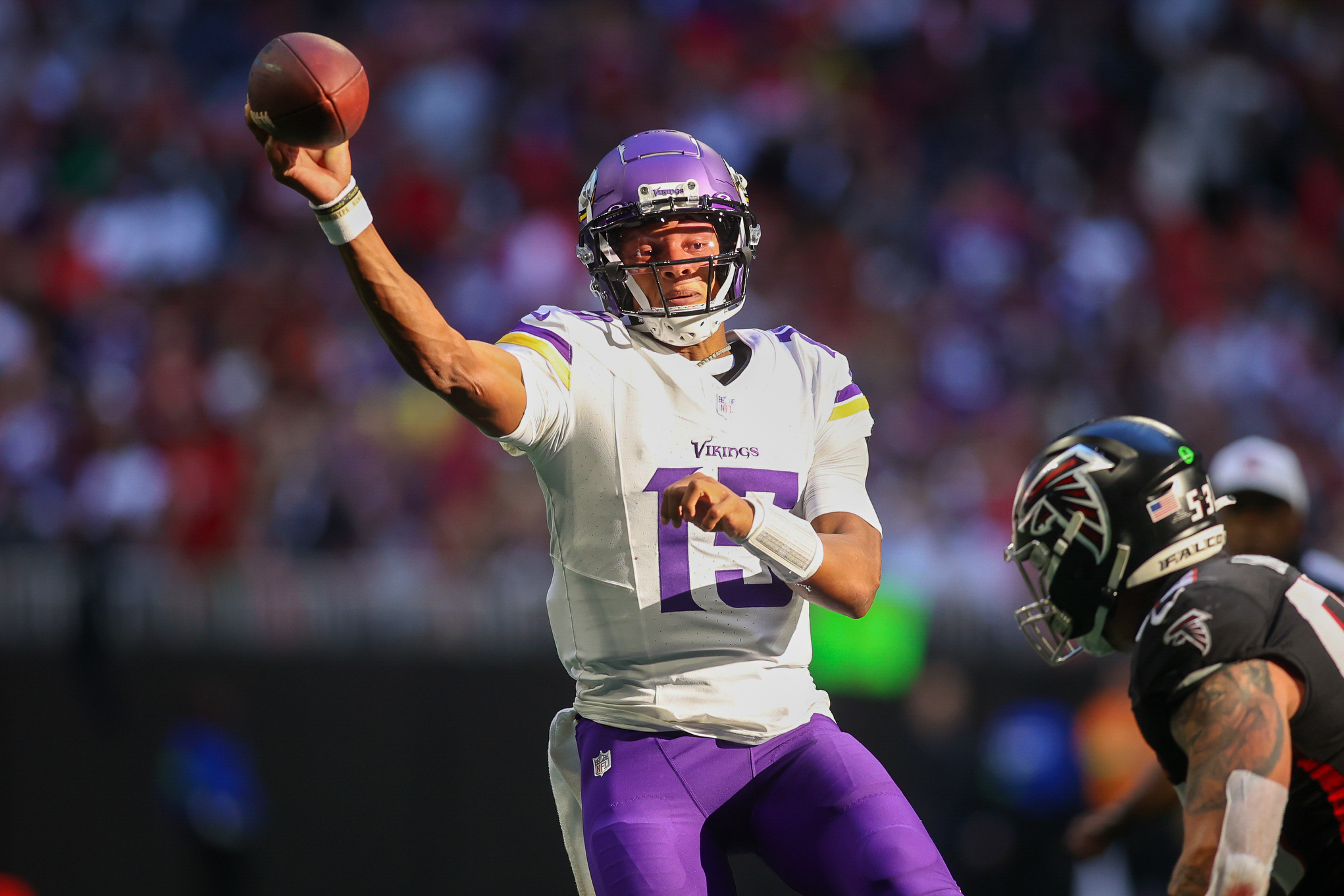 NFL betting predictions Week 10 opening line report Joshua Dobbs Minnesota Vikings
