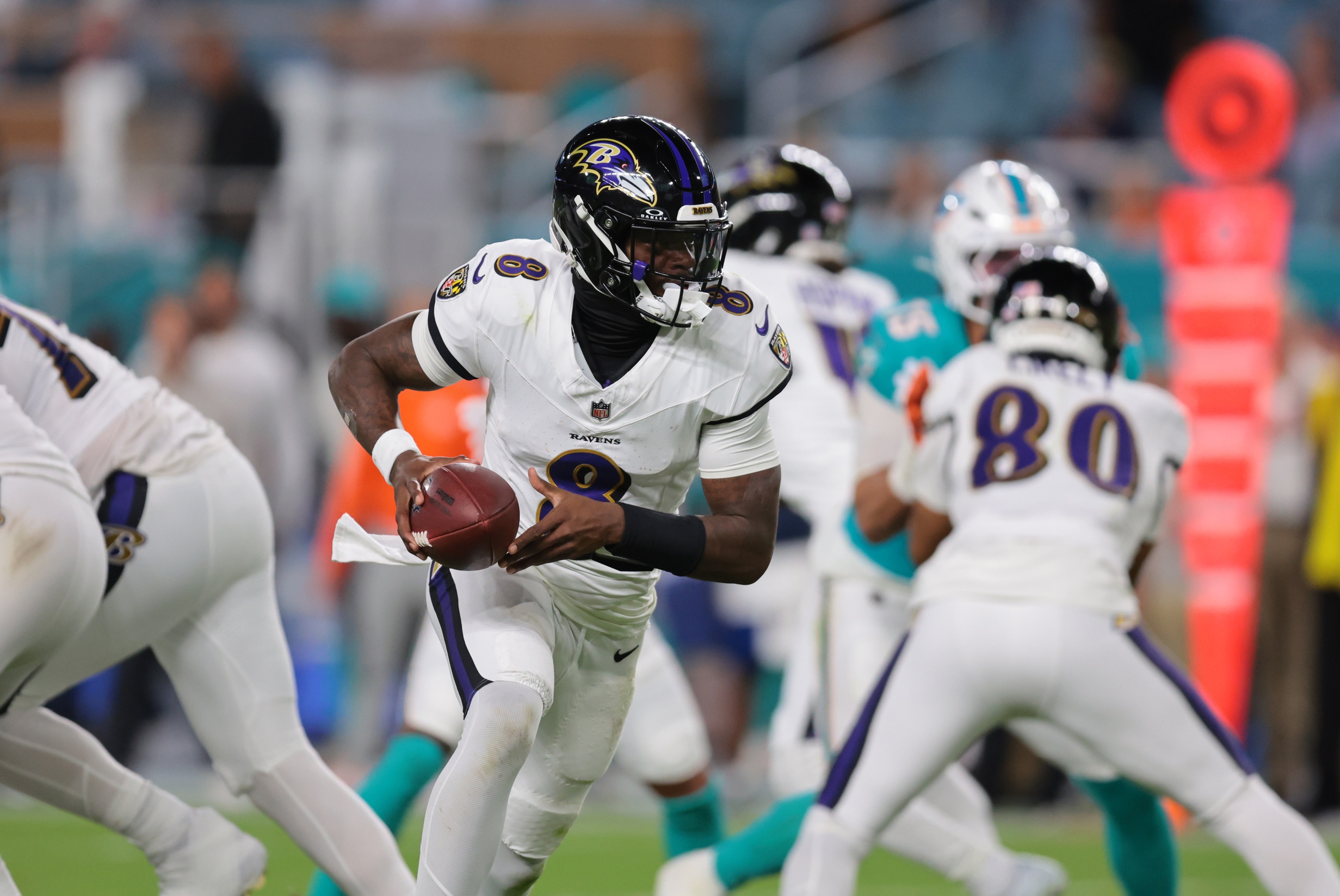 NFL betting predictions Week 10 opening line report Lamar Jackson Baltimore Ravens